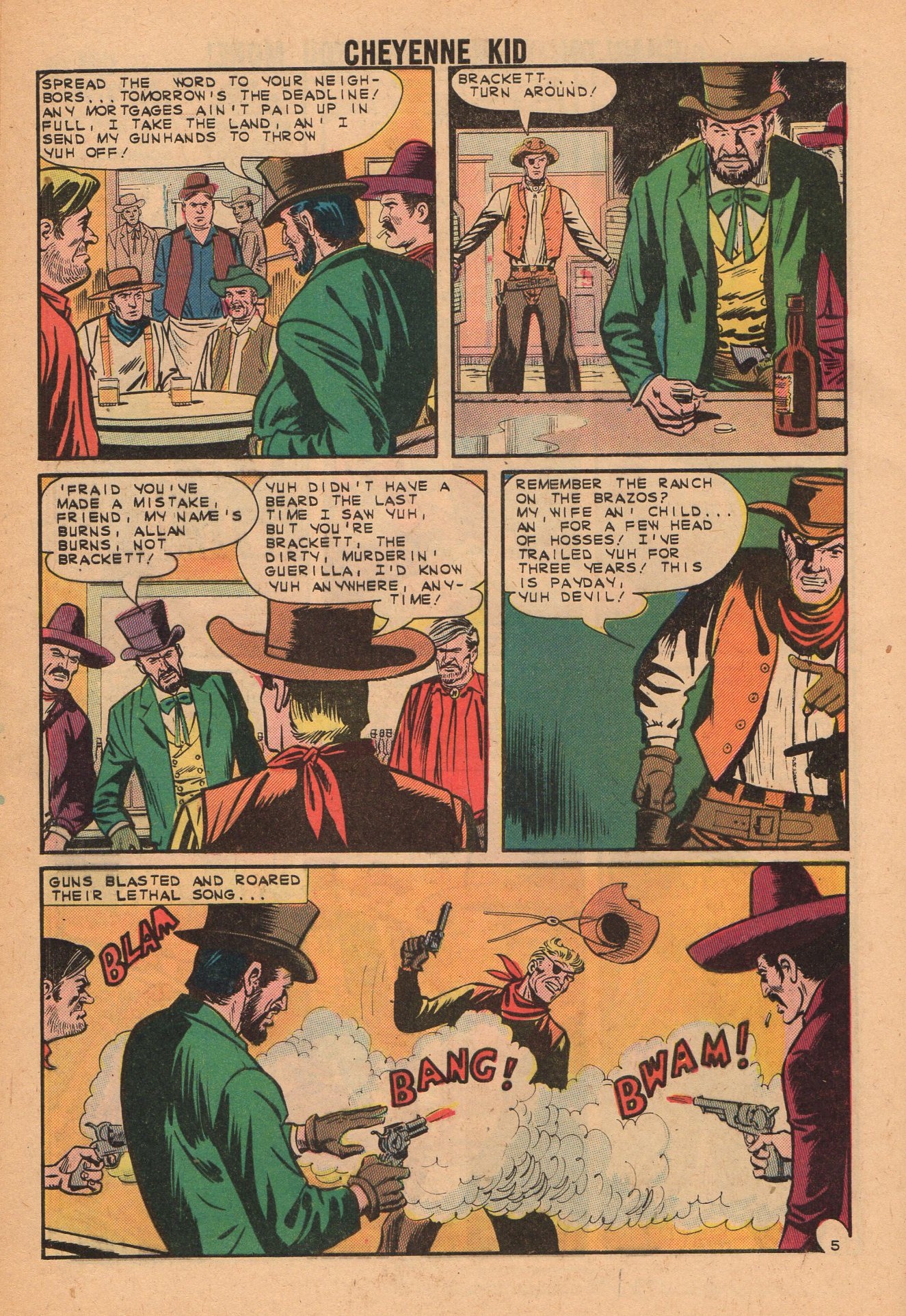 Read online Cheyenne Kid comic -  Issue #40 - 8