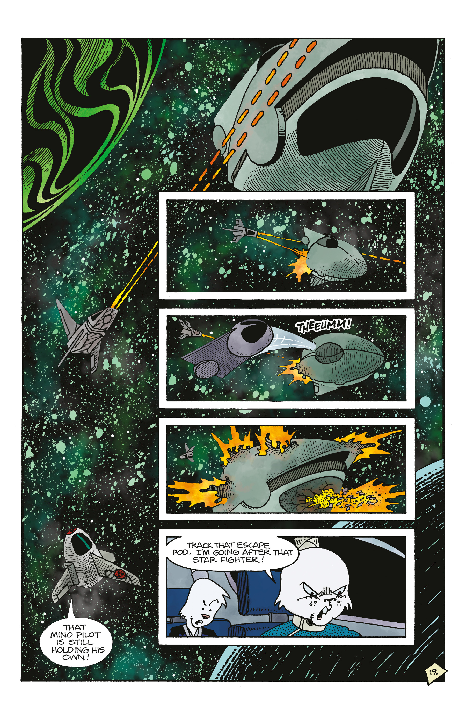 Read online Space Usagi: Death and Honor comic -  Issue #2 - 21
