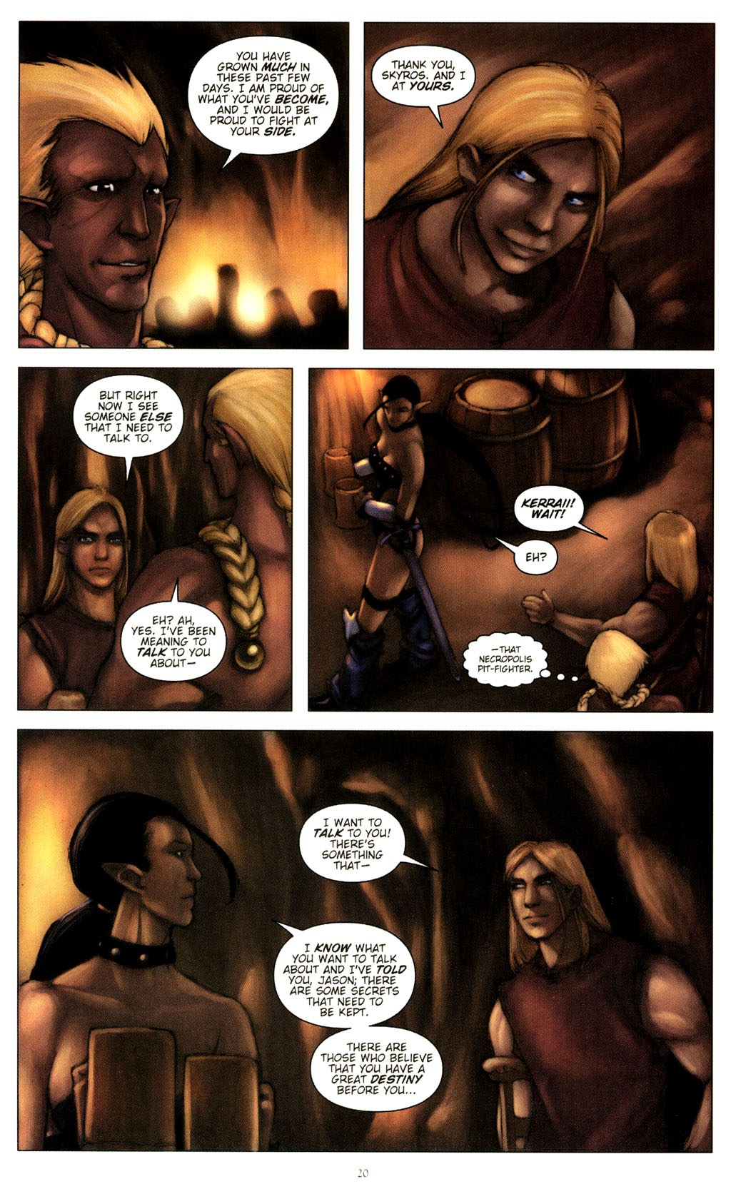 Read online Mage Knight: Stolen Destiny comic -  Issue #5 - 22