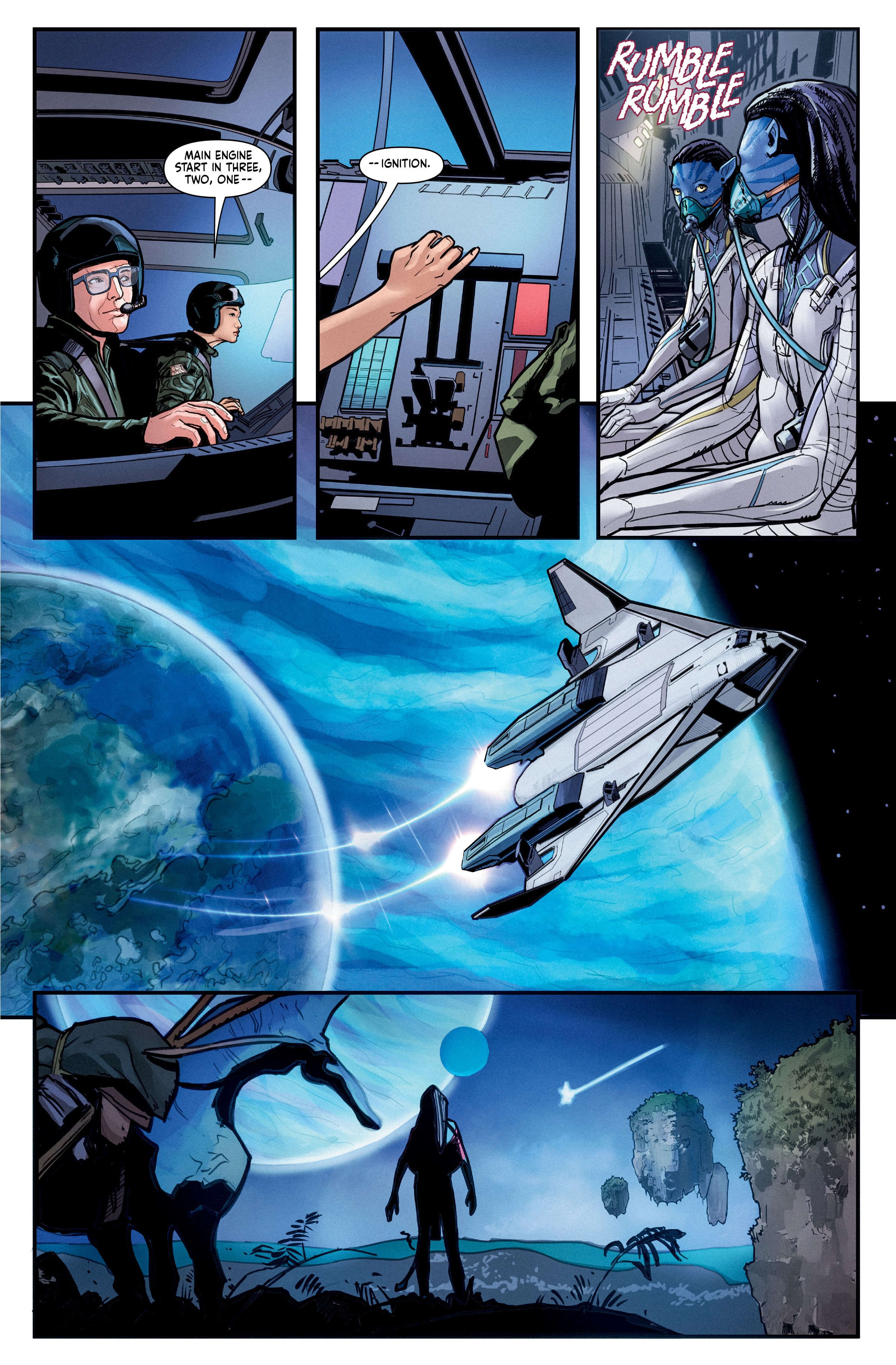 Read online Avatar: The High Ground comic -  Issue # _Library Edition (Part 2) - 2