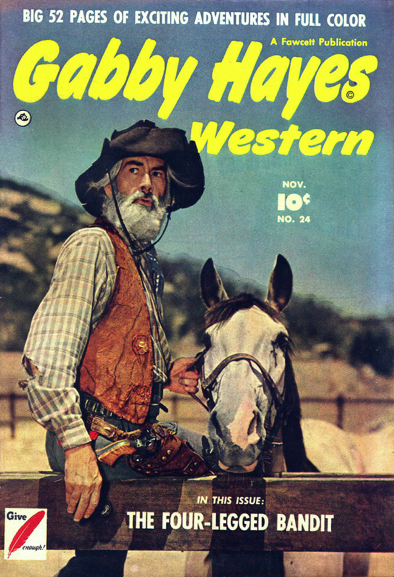 Read online Gabby Hayes Western comic -  Issue #24 - 1