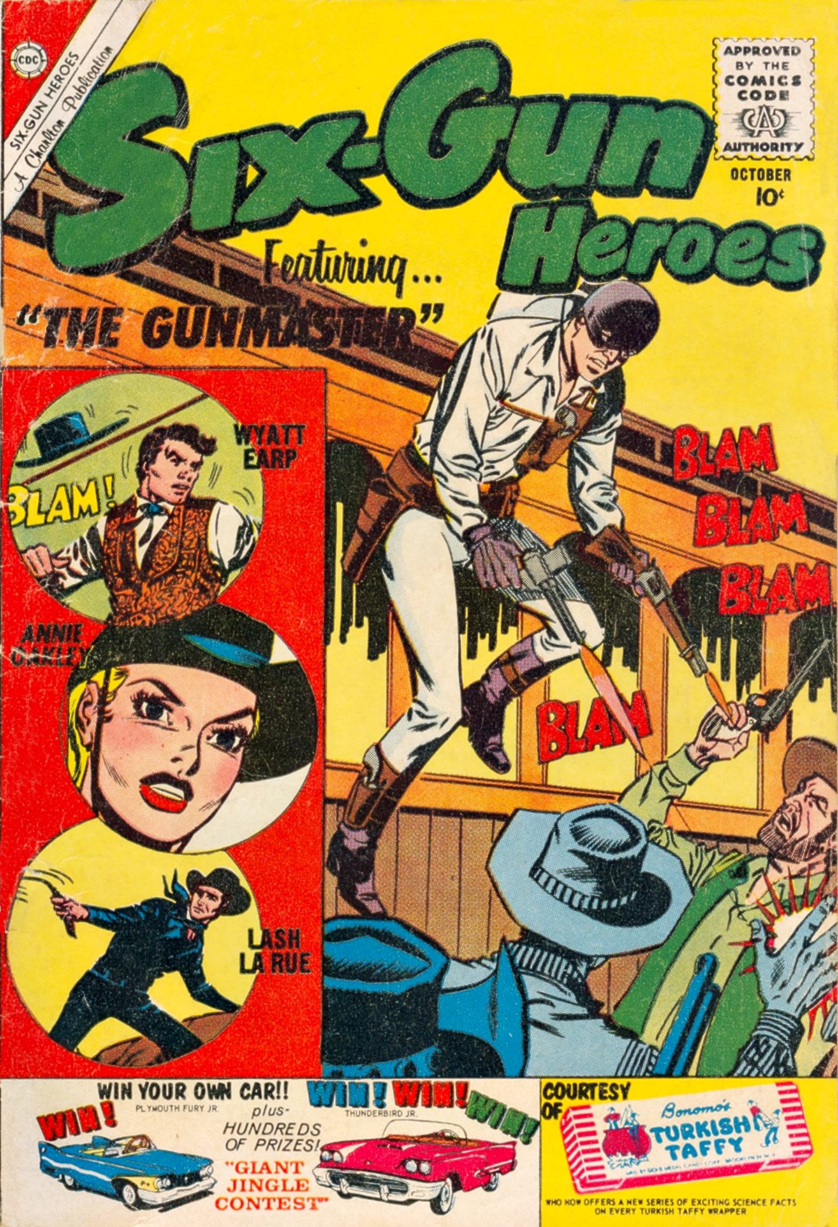 Read online Six-Gun Heroes comic -  Issue #59 - 1