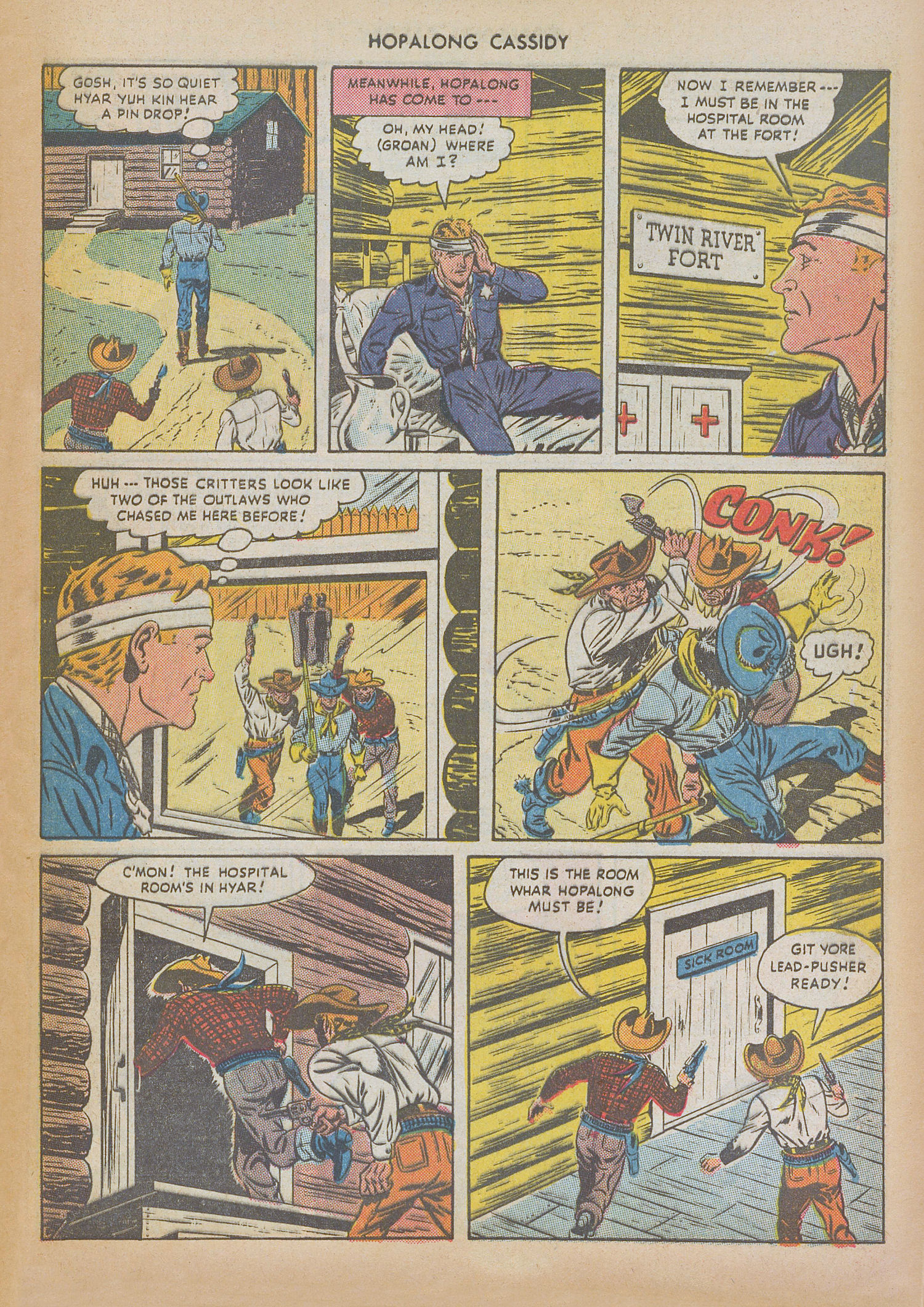 Read online Hopalong Cassidy comic -  Issue #34 - 9