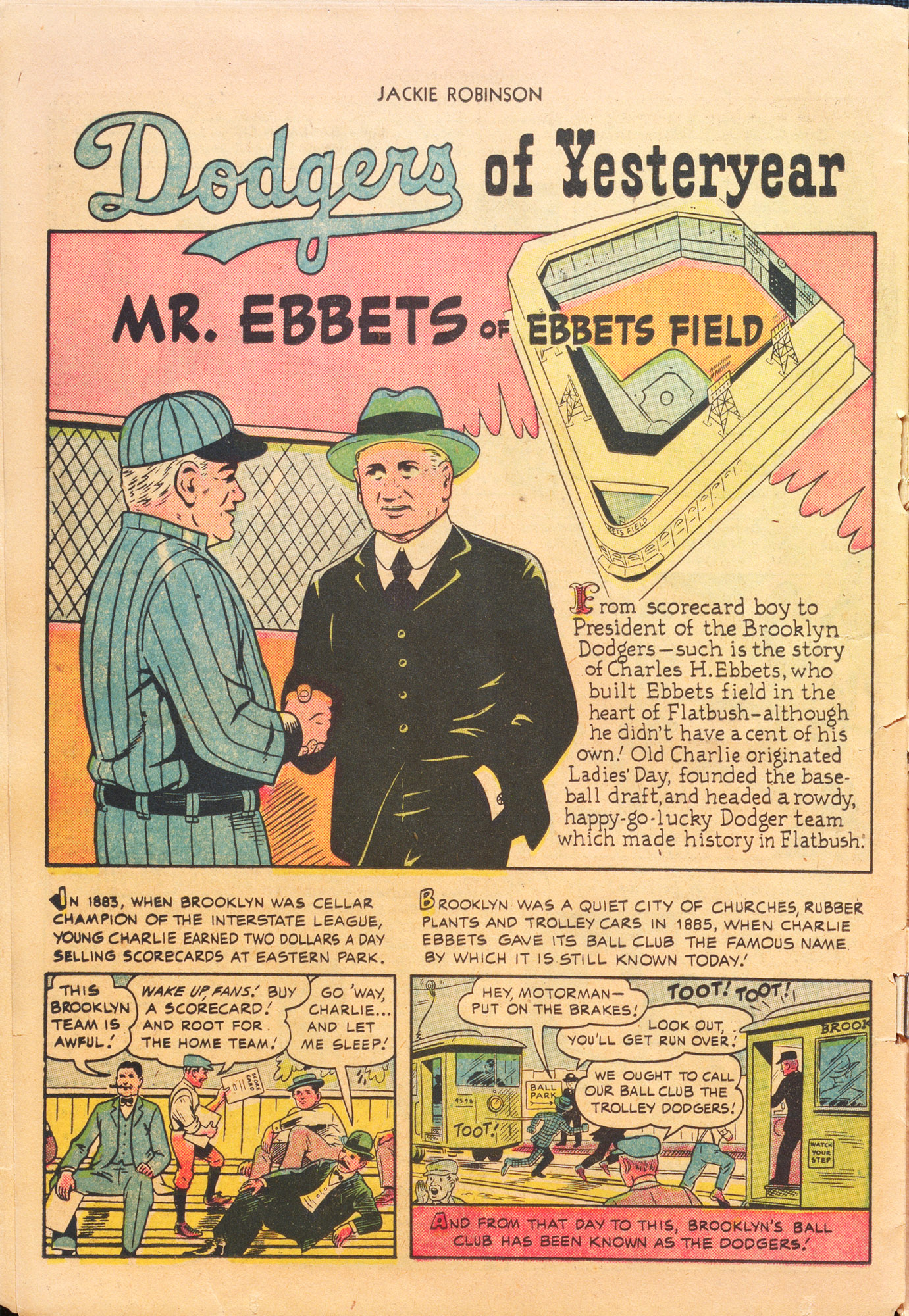 Read online Jackie Robinson comic -  Issue #4 - 14