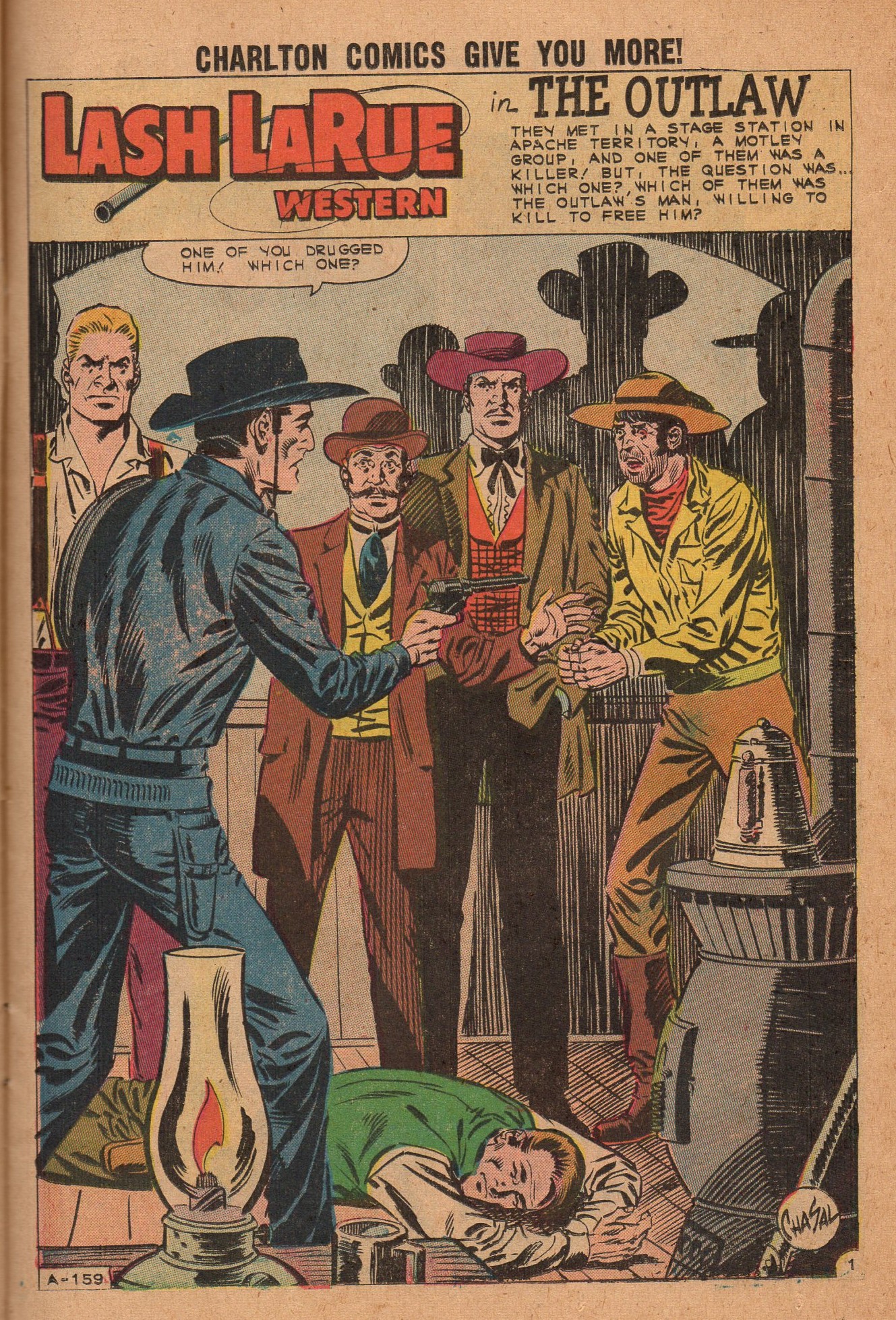 Read online Lash Larue Western (1949) comic -  Issue #83 - 11
