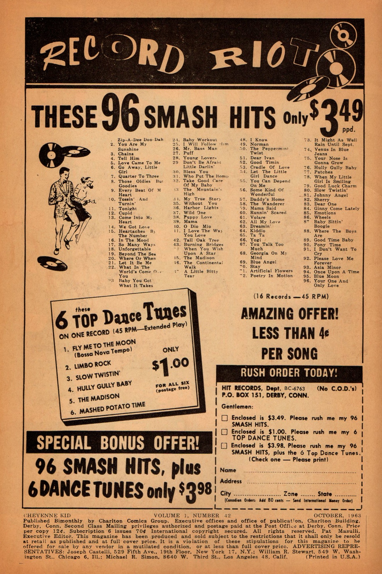 Read online Cheyenne Kid comic -  Issue #42 - 2