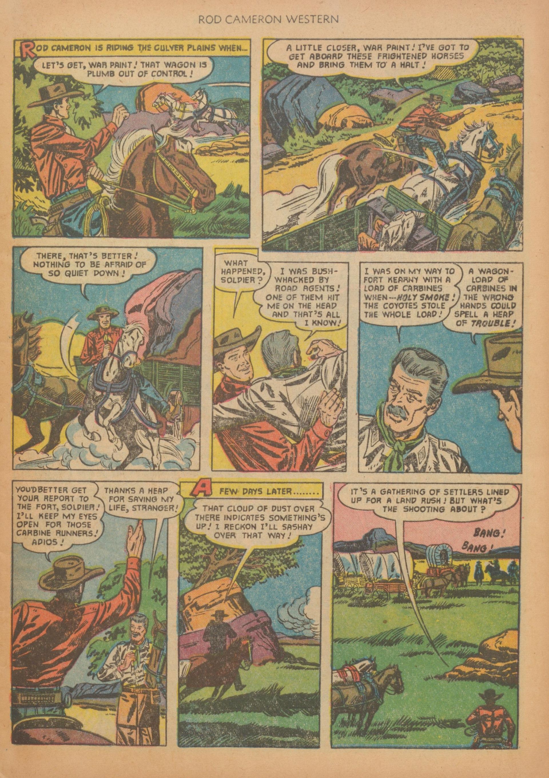 Read online Rod Cameron Western comic -  Issue #12 - 5