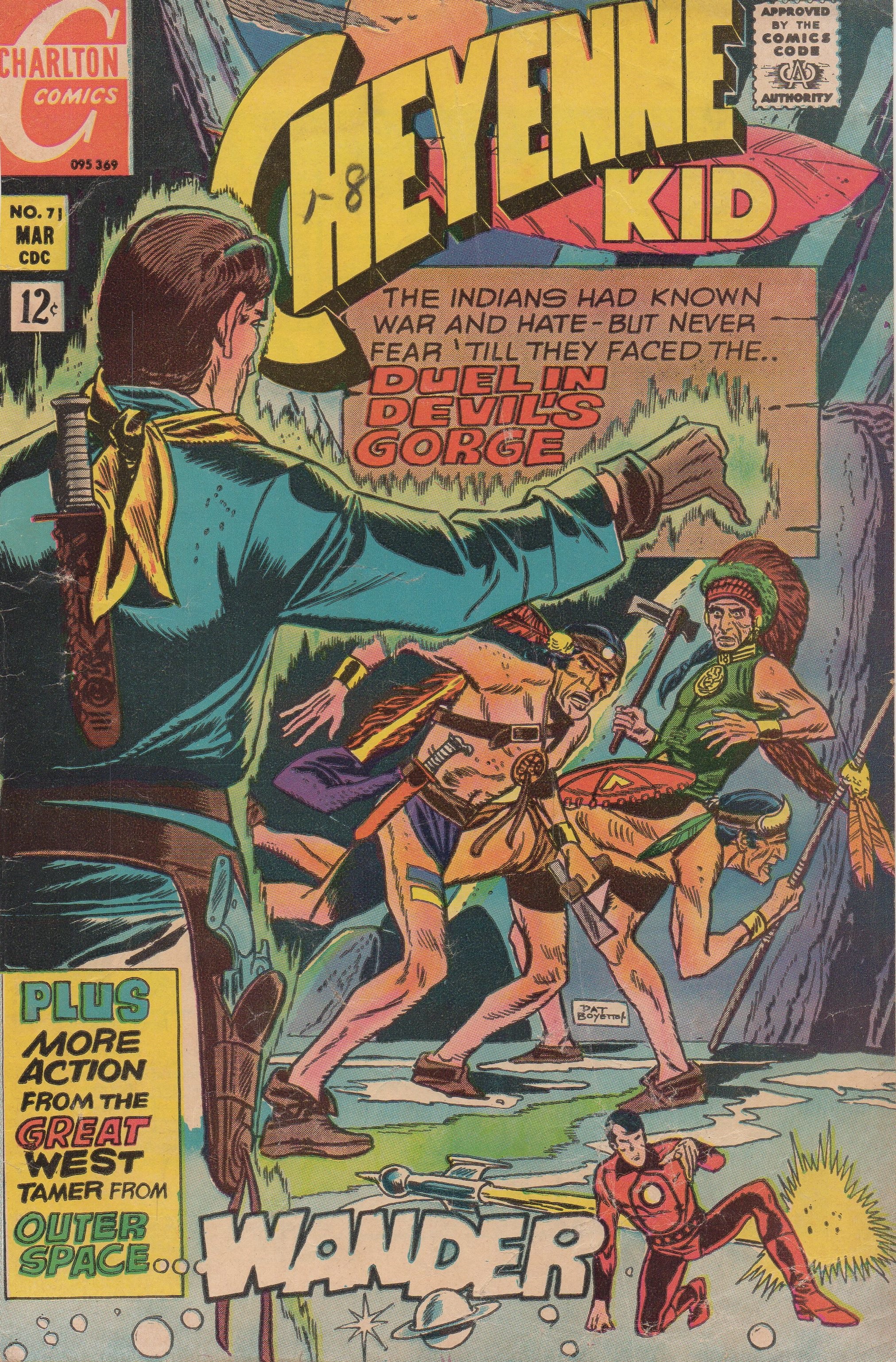 Read online Cheyenne Kid comic -  Issue #71 - 1