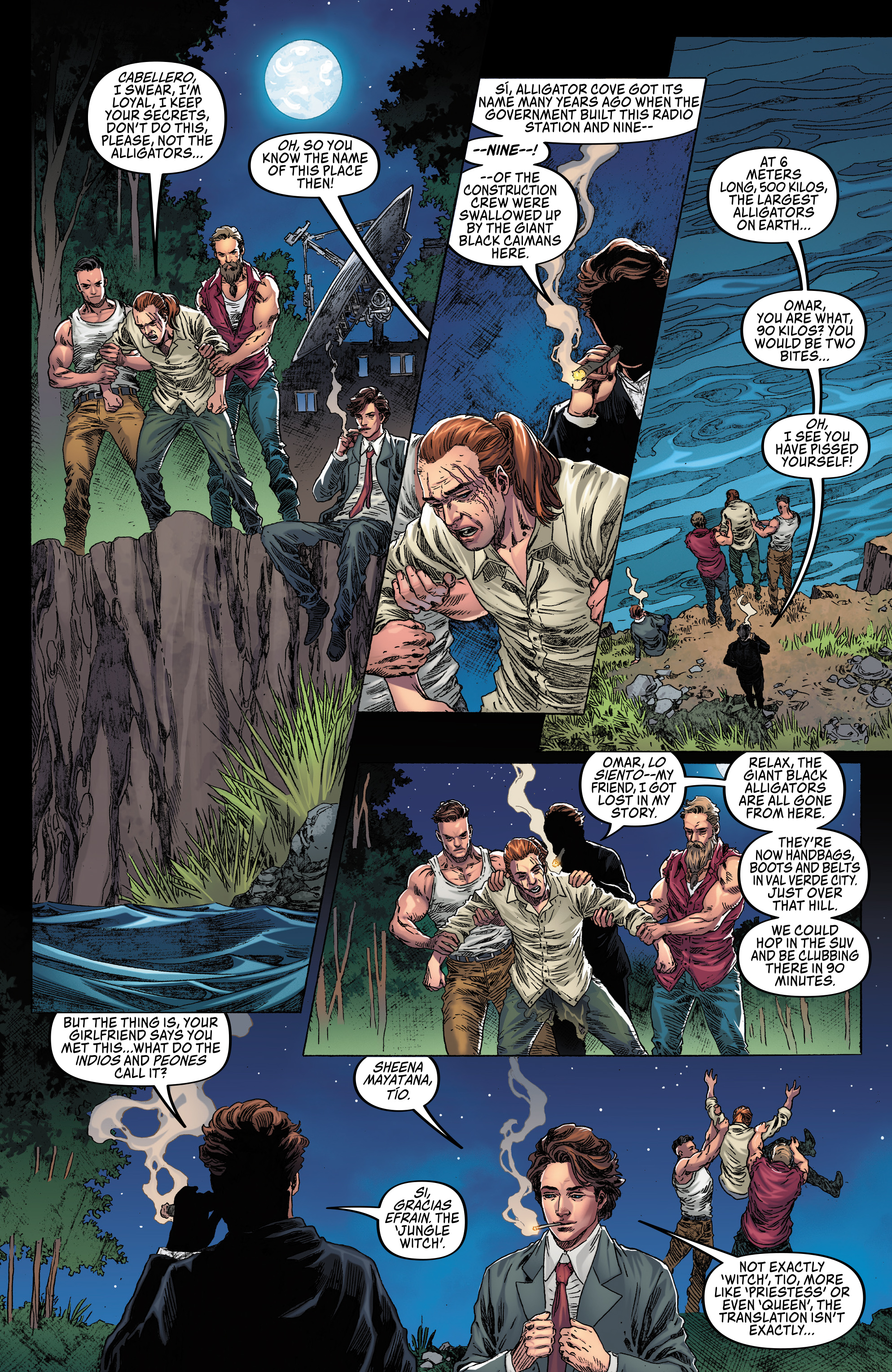 Read online Sheena Queen of the Jungle: Fatal Exams comic -  Issue #4 - 6
