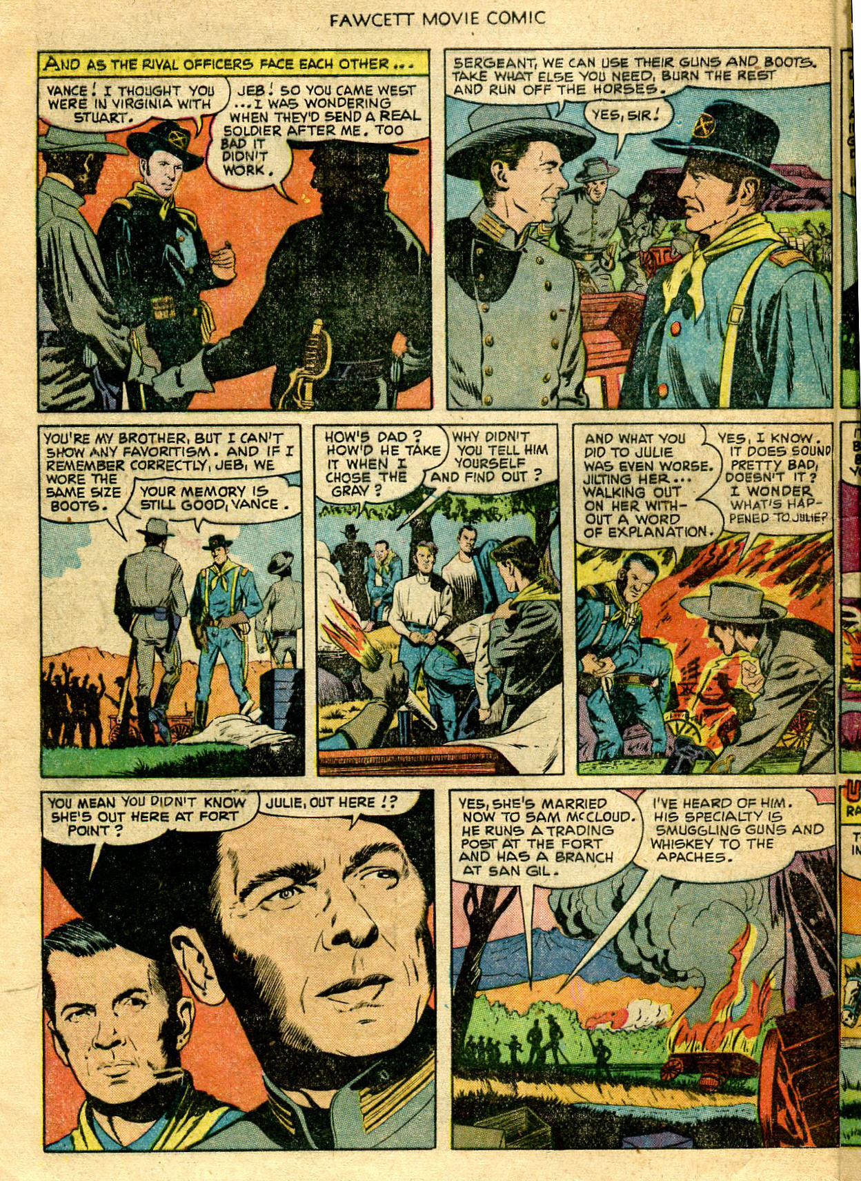 Read online Fawcett Movie Comic comic -  Issue #14 - 8