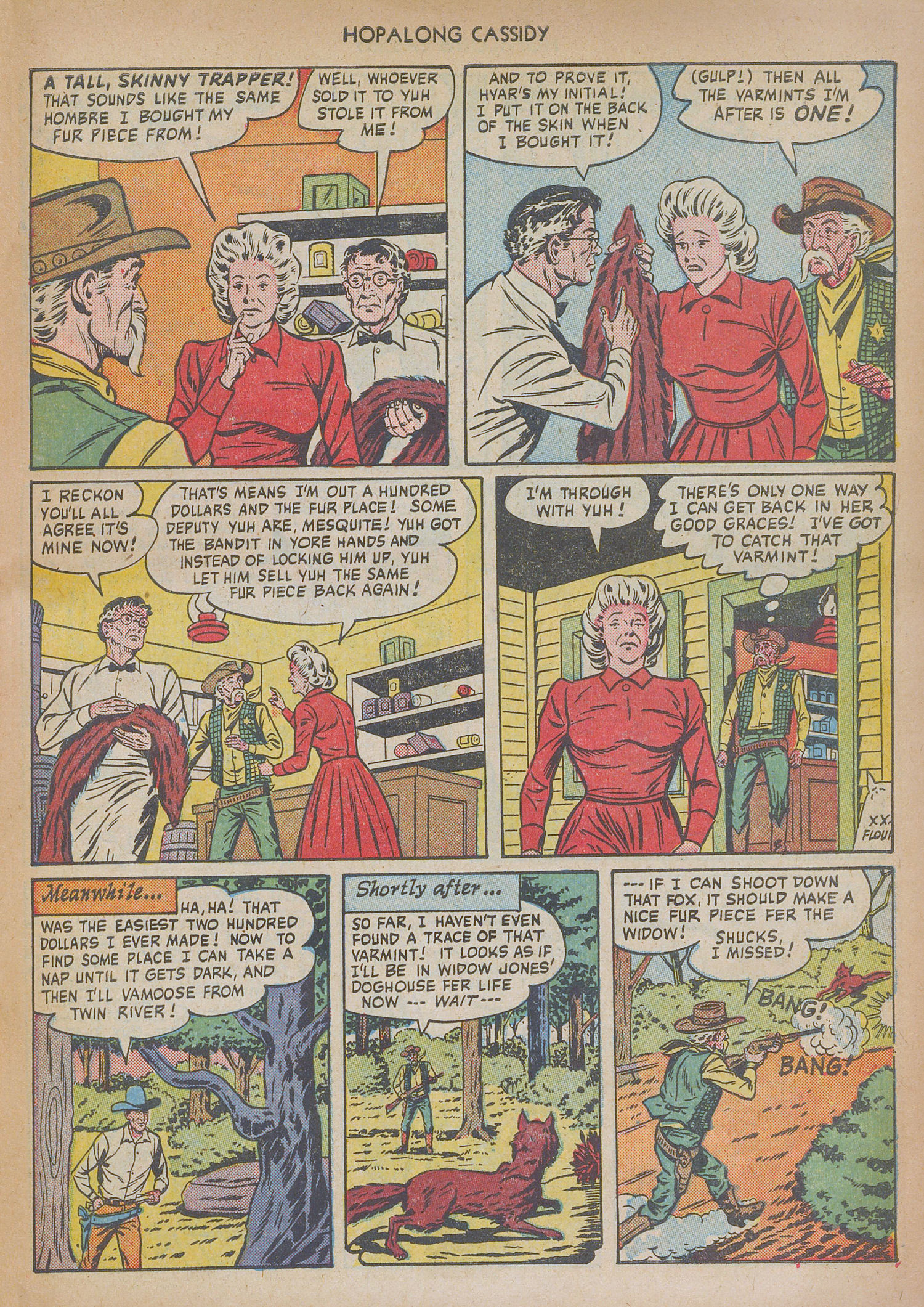 Read online Hopalong Cassidy comic -  Issue #51 - 31