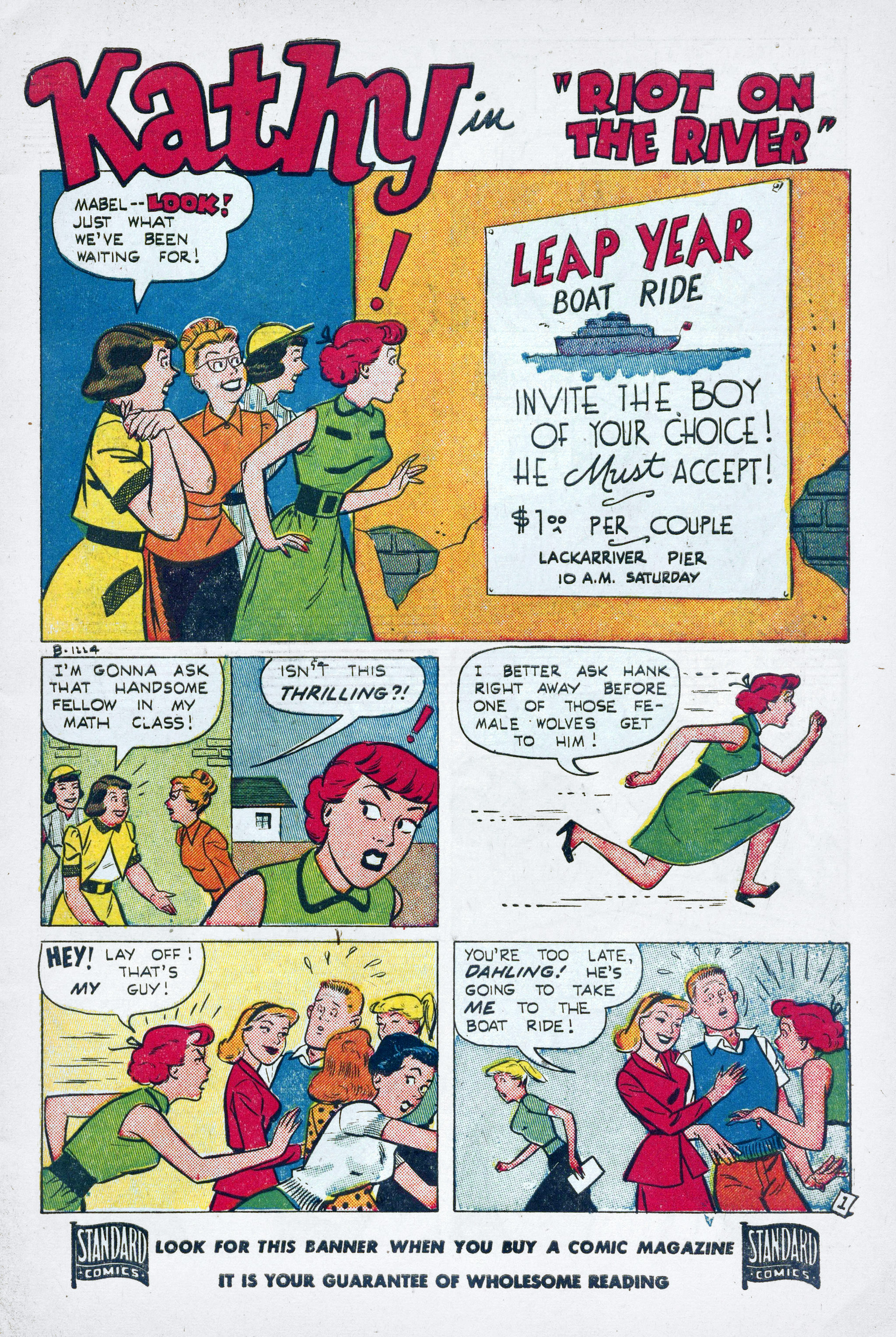 Read online Kathy (1949) comic -  Issue #12 - 3