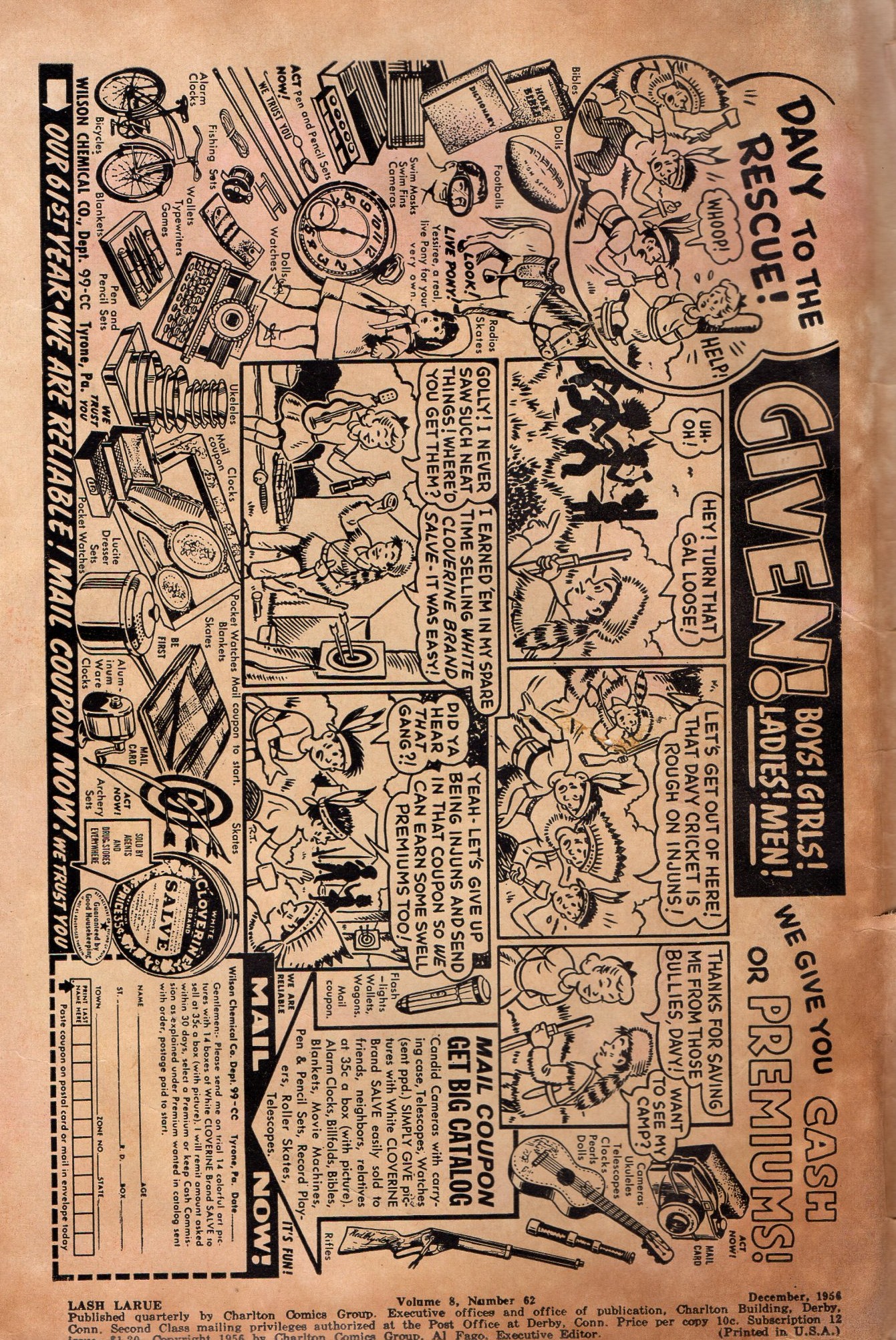 Read online Lash Larue Western (1949) comic -  Issue #62 - 2