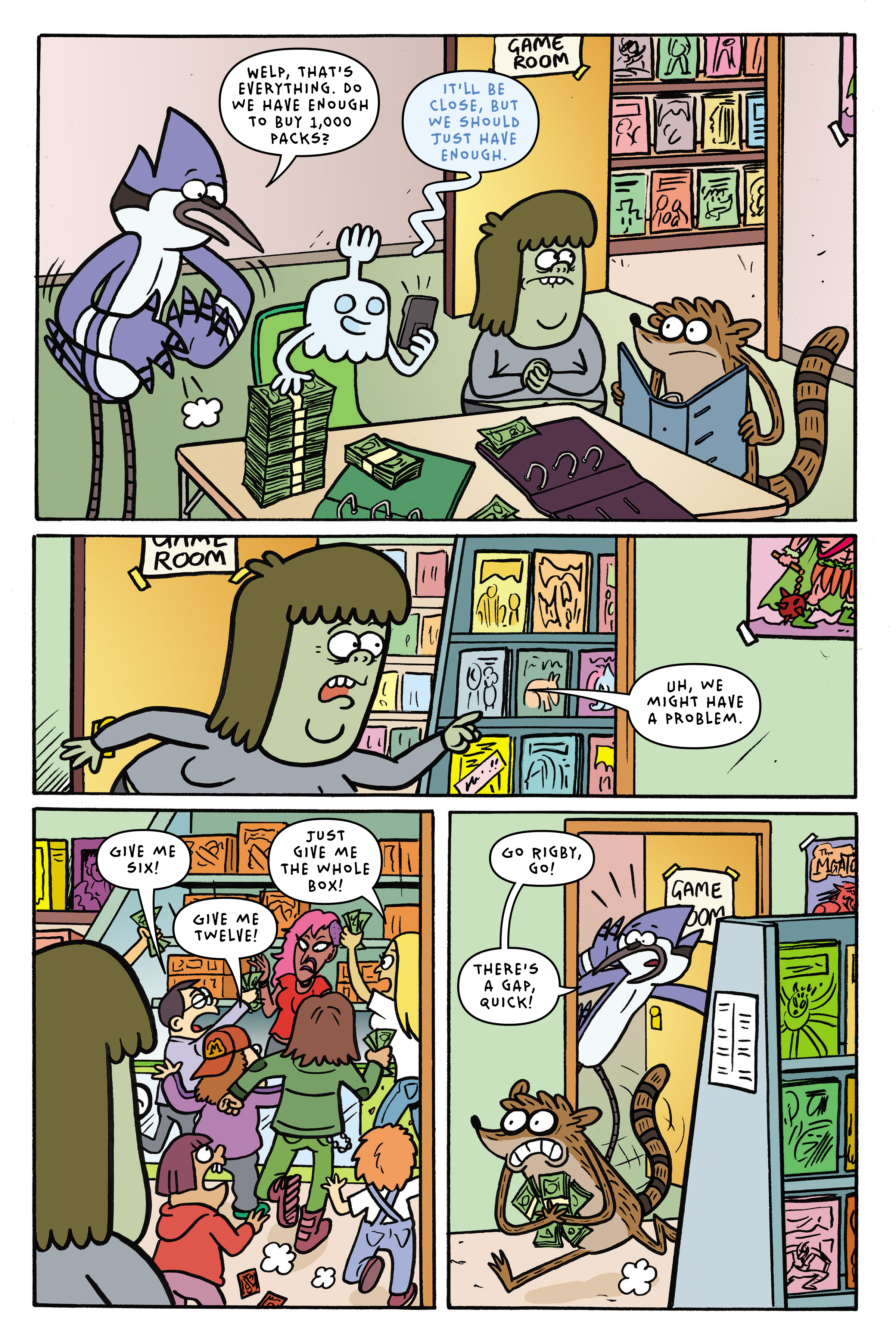 Read online Regular Show: The Meatening comic -  Issue # TPB - 76