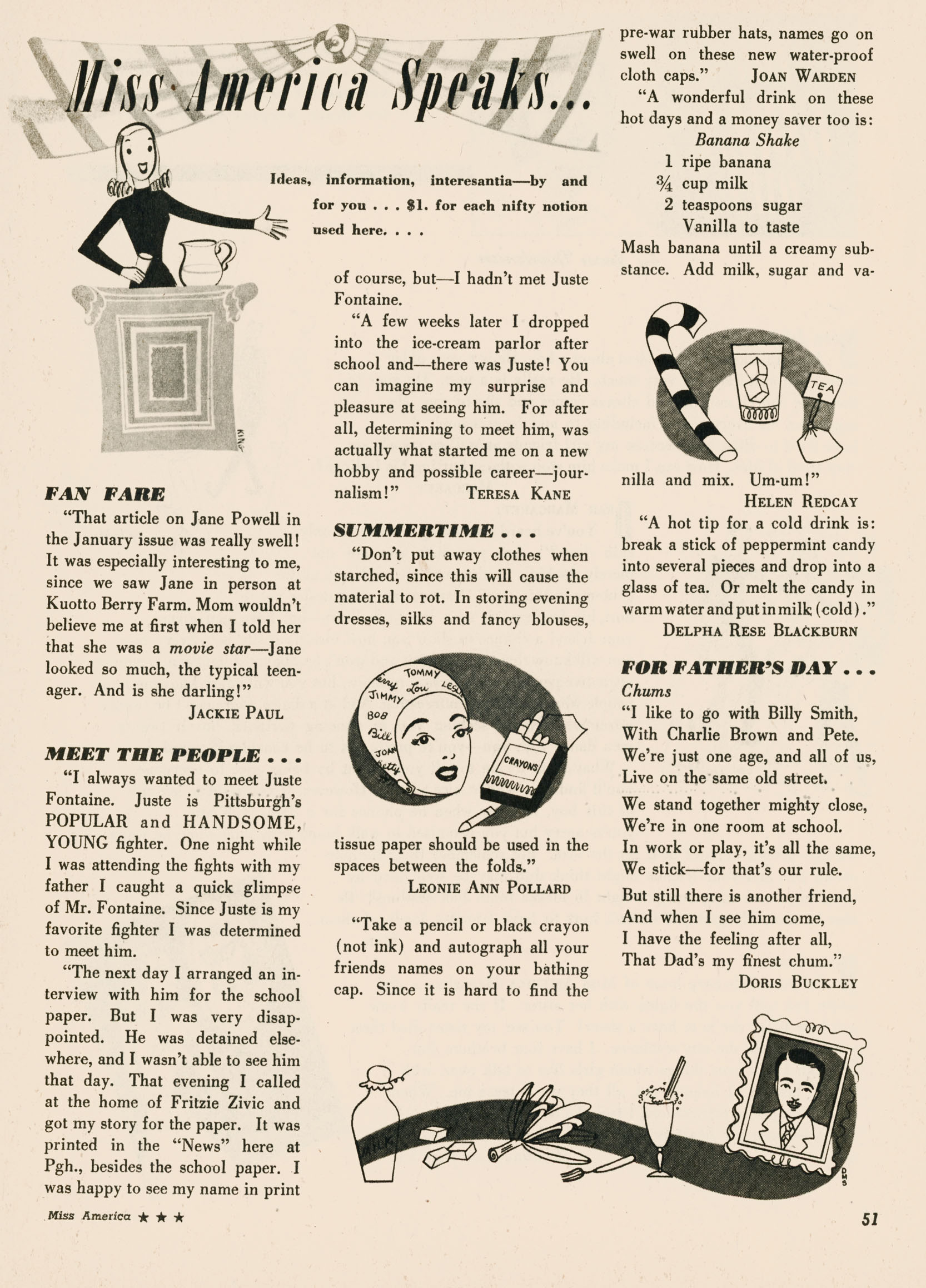 Read online Miss America Magazine comic -  Issue #32 - 42