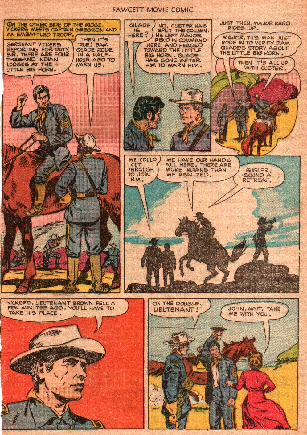 Read online Fawcett Movie Comic comic -  Issue #13 - 32