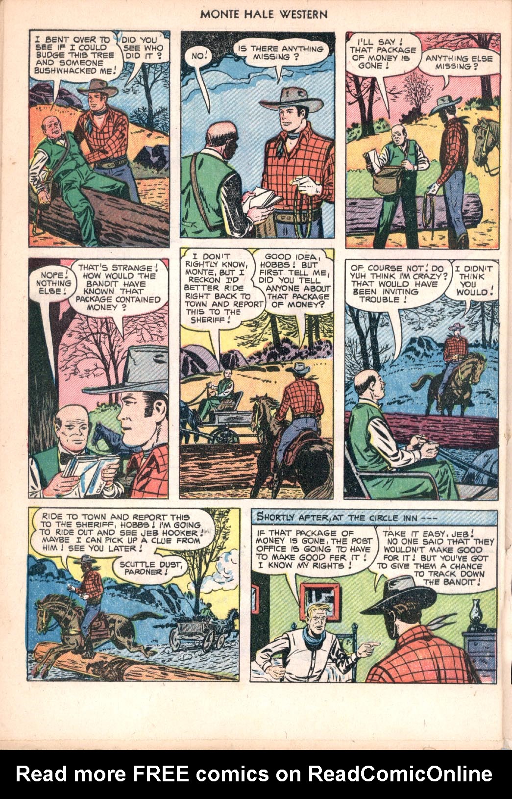 Read online Monte Hale Western comic -  Issue #81 - 32