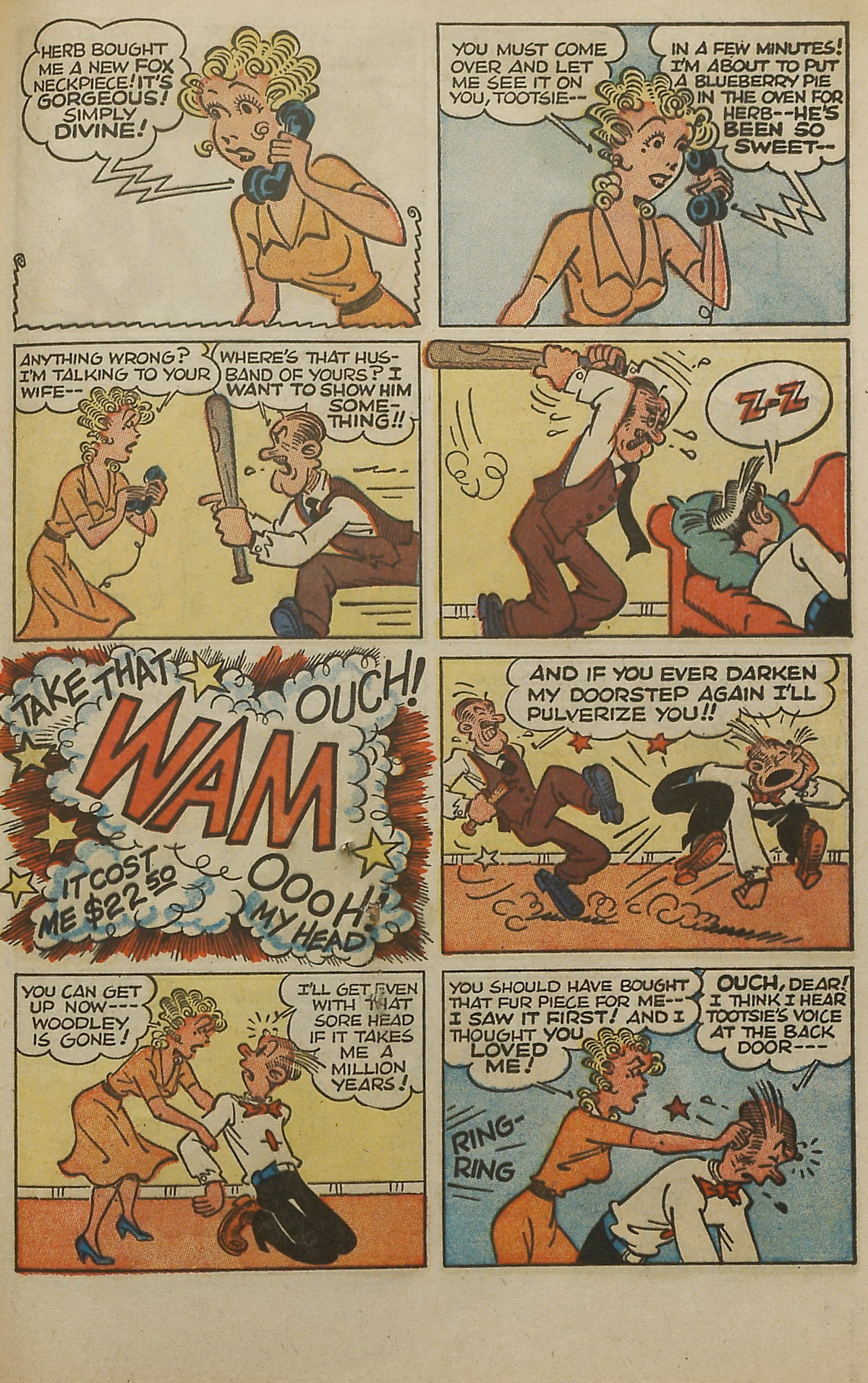 Read online Blondie Comics (1960) comic -  Issue #159 - 39