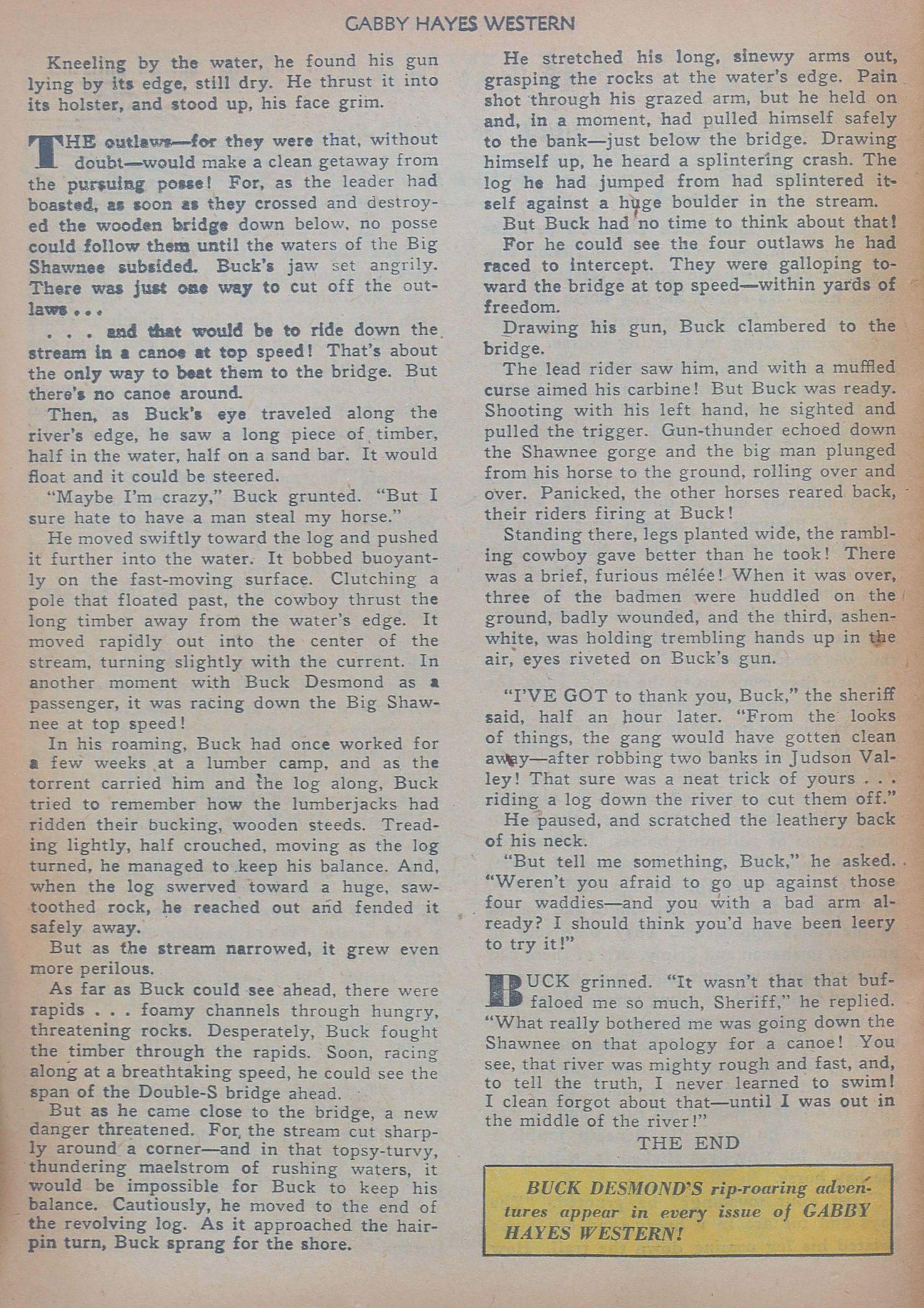 Read online Gabby Hayes Western comic -  Issue #15 - 26