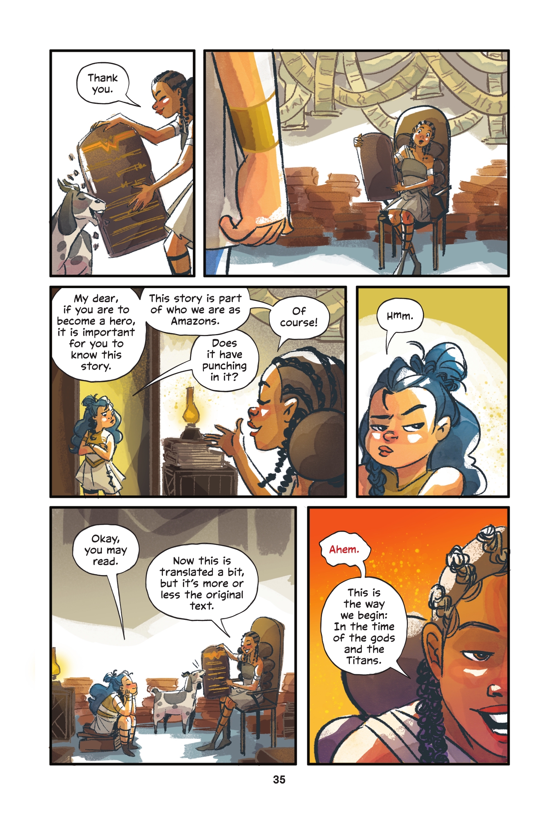 Read online Diana and the Hero's Journey comic -  Issue # TPB - 31