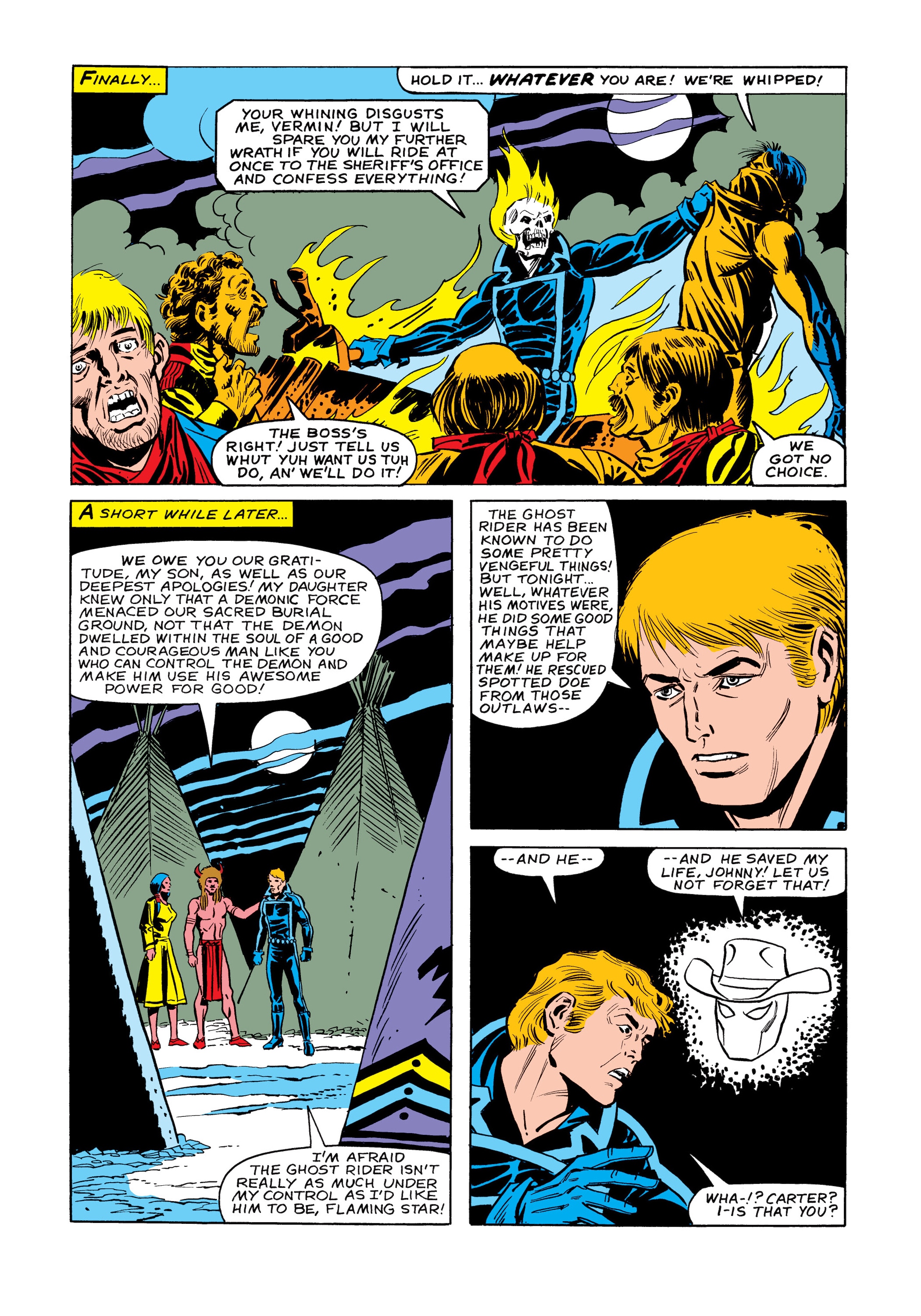 Read online Marvel Masterworks: Ghost Rider comic -  Issue # TPB 4 (Part 3) - 92