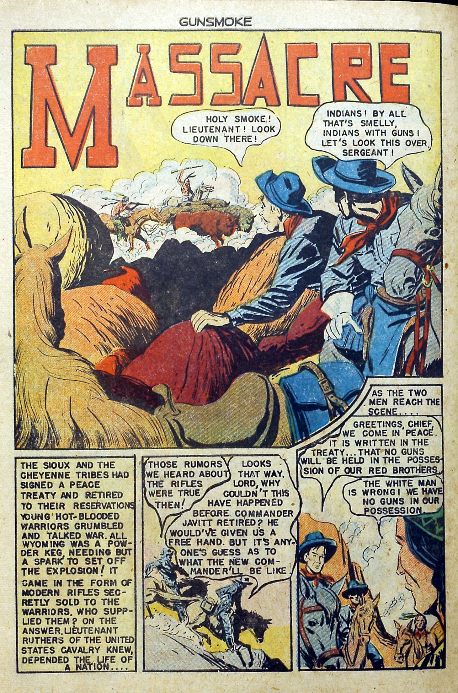 Read online Gunsmoke comic -  Issue #7 - 28