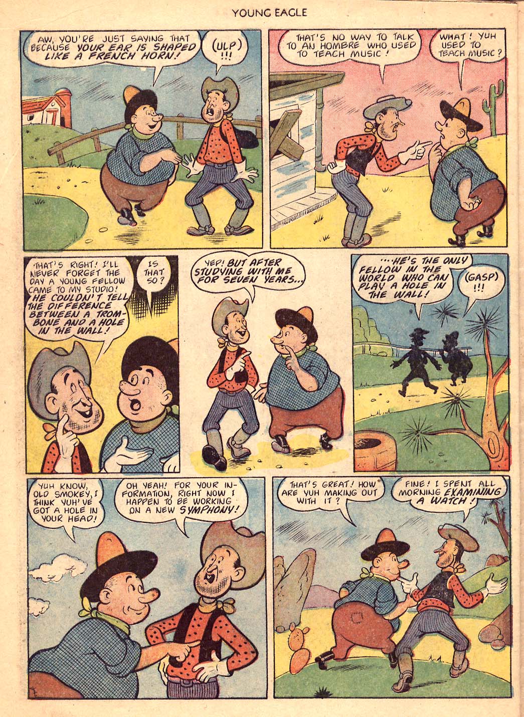 Read online Young Eagle comic -  Issue #6 - 24