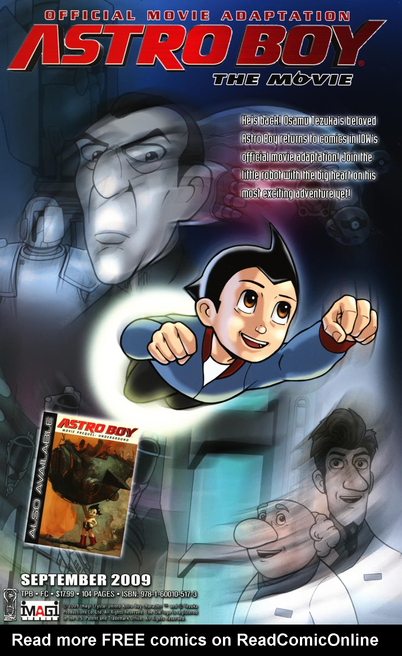 Read online Astro Boy: The Movie: Official Movie Adaptation comic -  Issue #1 - 34
