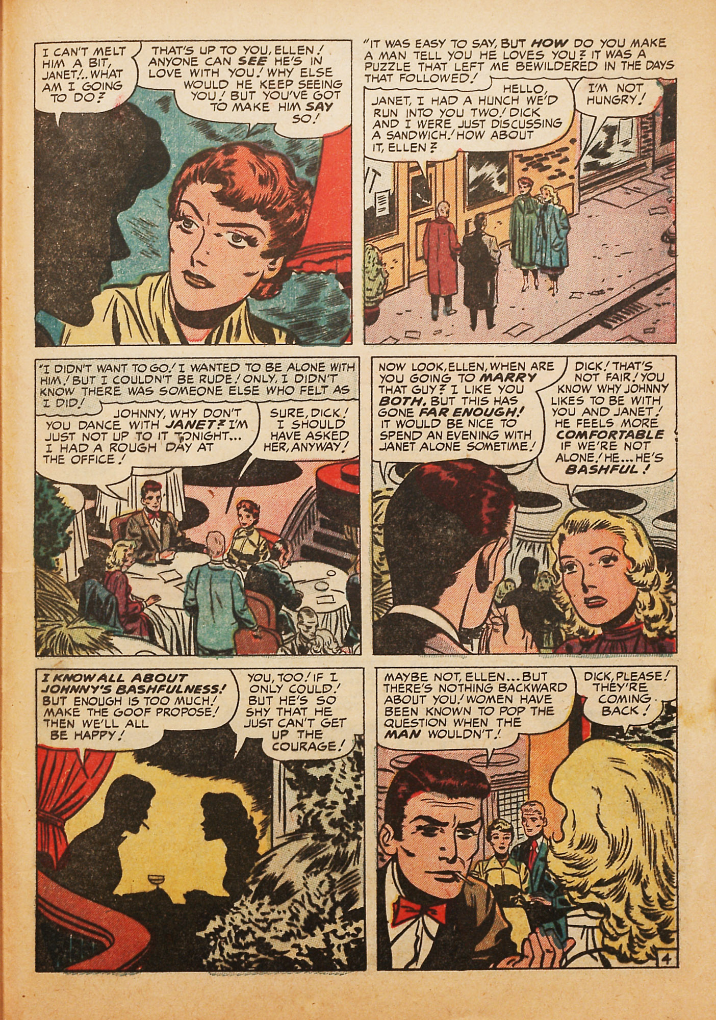Read online Young Love (1949) comic -  Issue #21 - 35