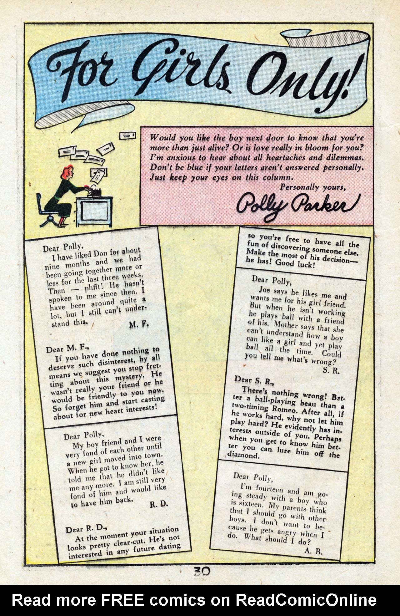 Read online Miss America Magazine comic -  Issue #61 - 29