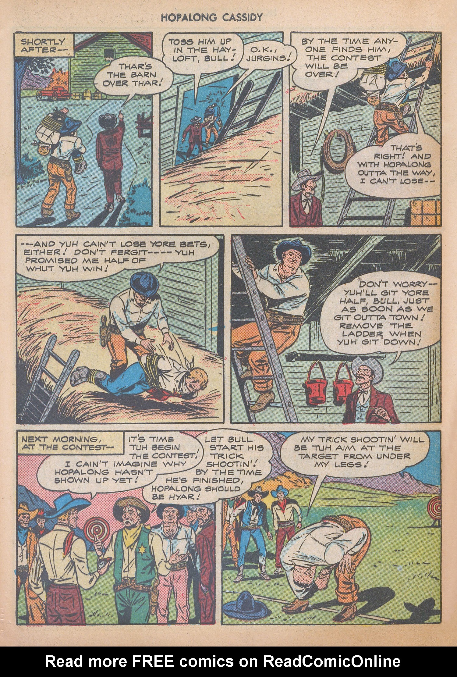 Read online Hopalong Cassidy comic -  Issue #13 - 44