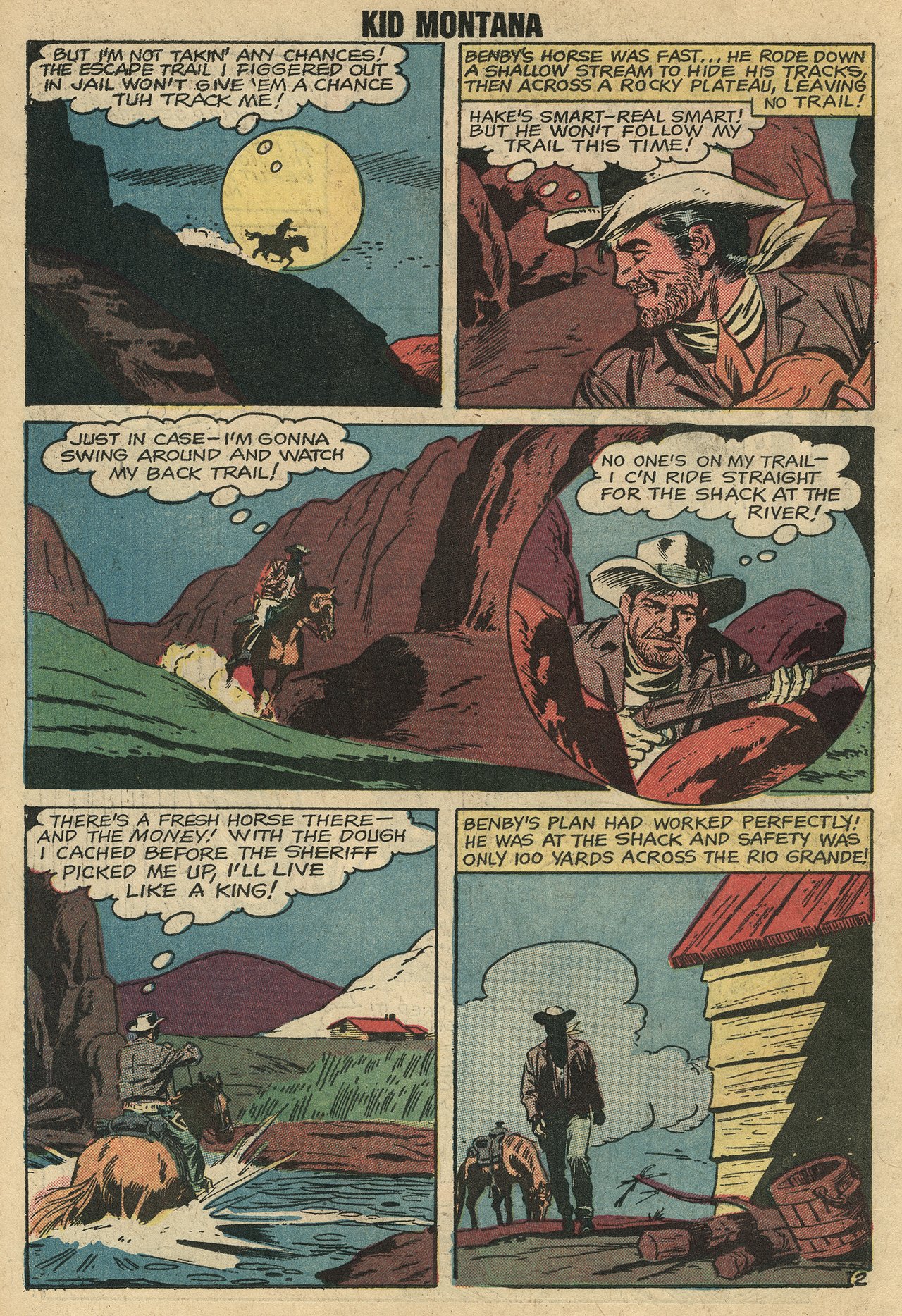 Read online Kid Montana comic -  Issue #17 - 18