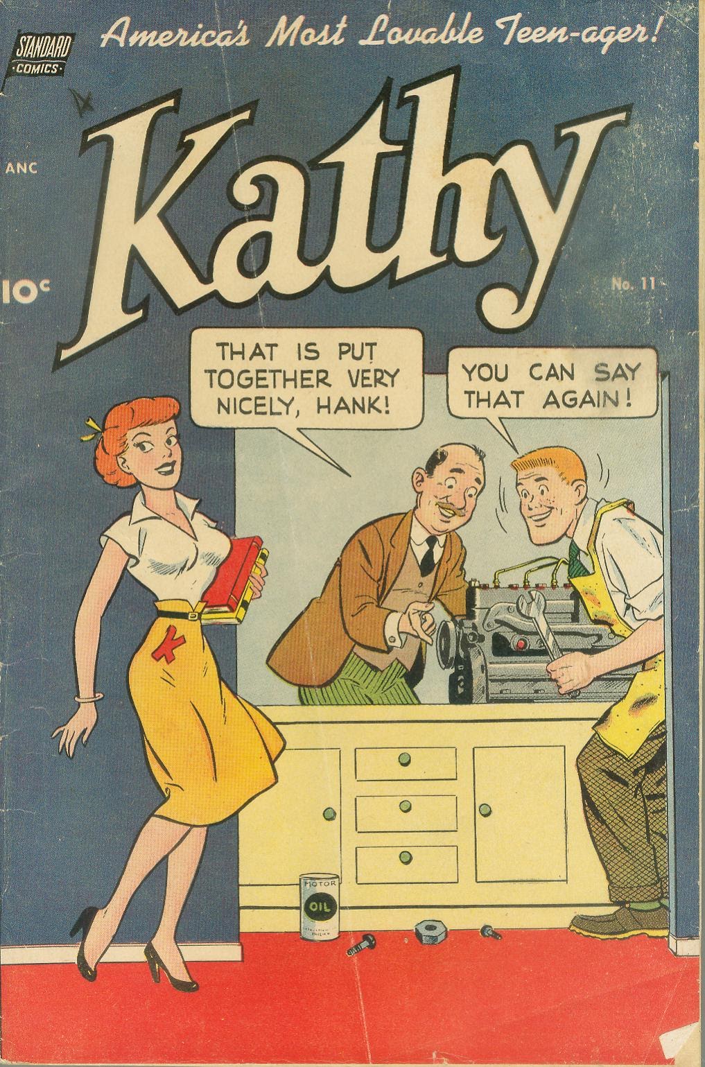 Read online Kathy (1949) comic -  Issue #11 - 1