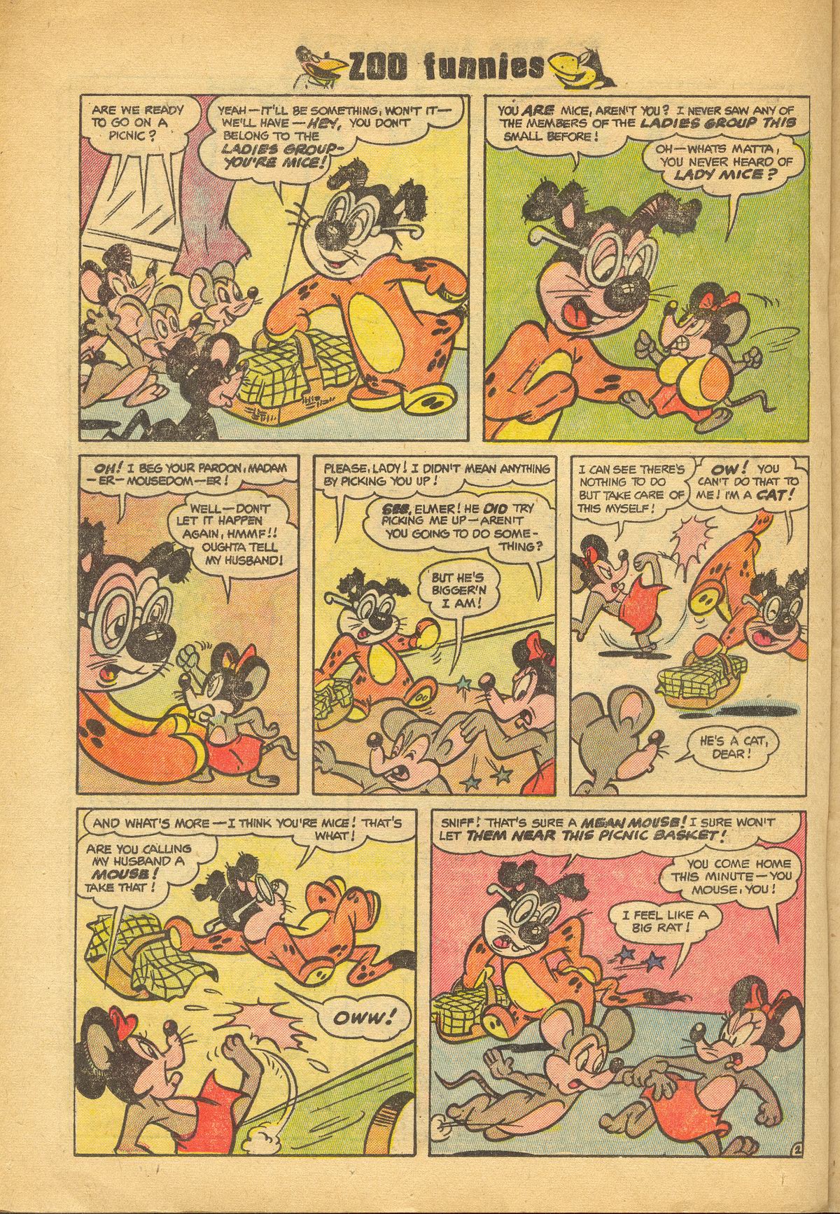 Read online Zoo Funnies comic -  Issue #7 - 20