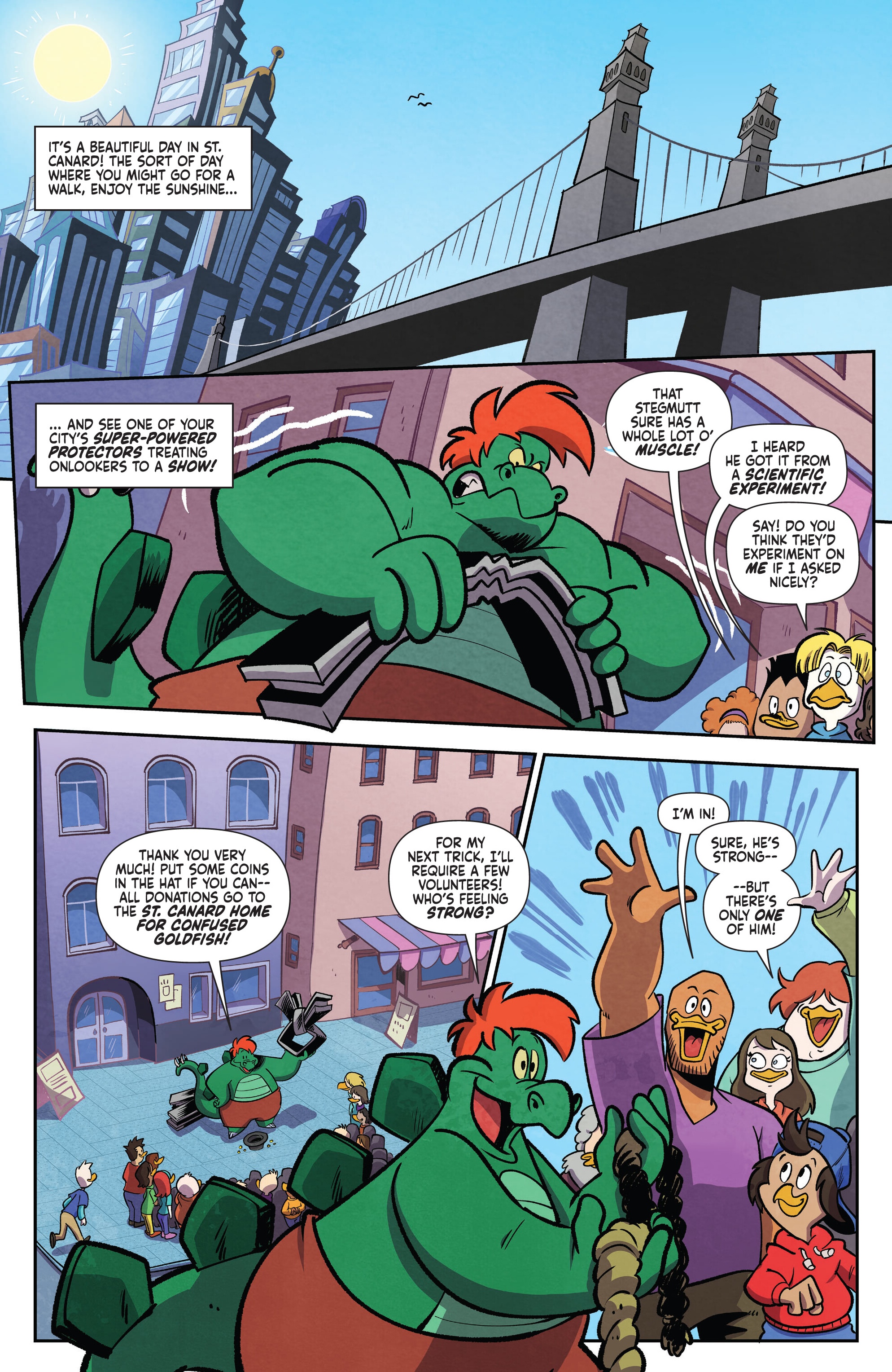 Read online Darkwing Duck: Justice Ducks comic -  Issue #1 - 6