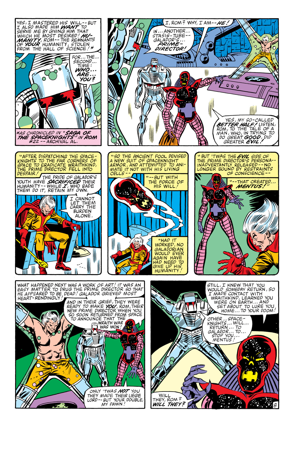 Read online Rom: The Original Marvel Years Omnibus comic -  Issue # TPB (Part 6) - 60