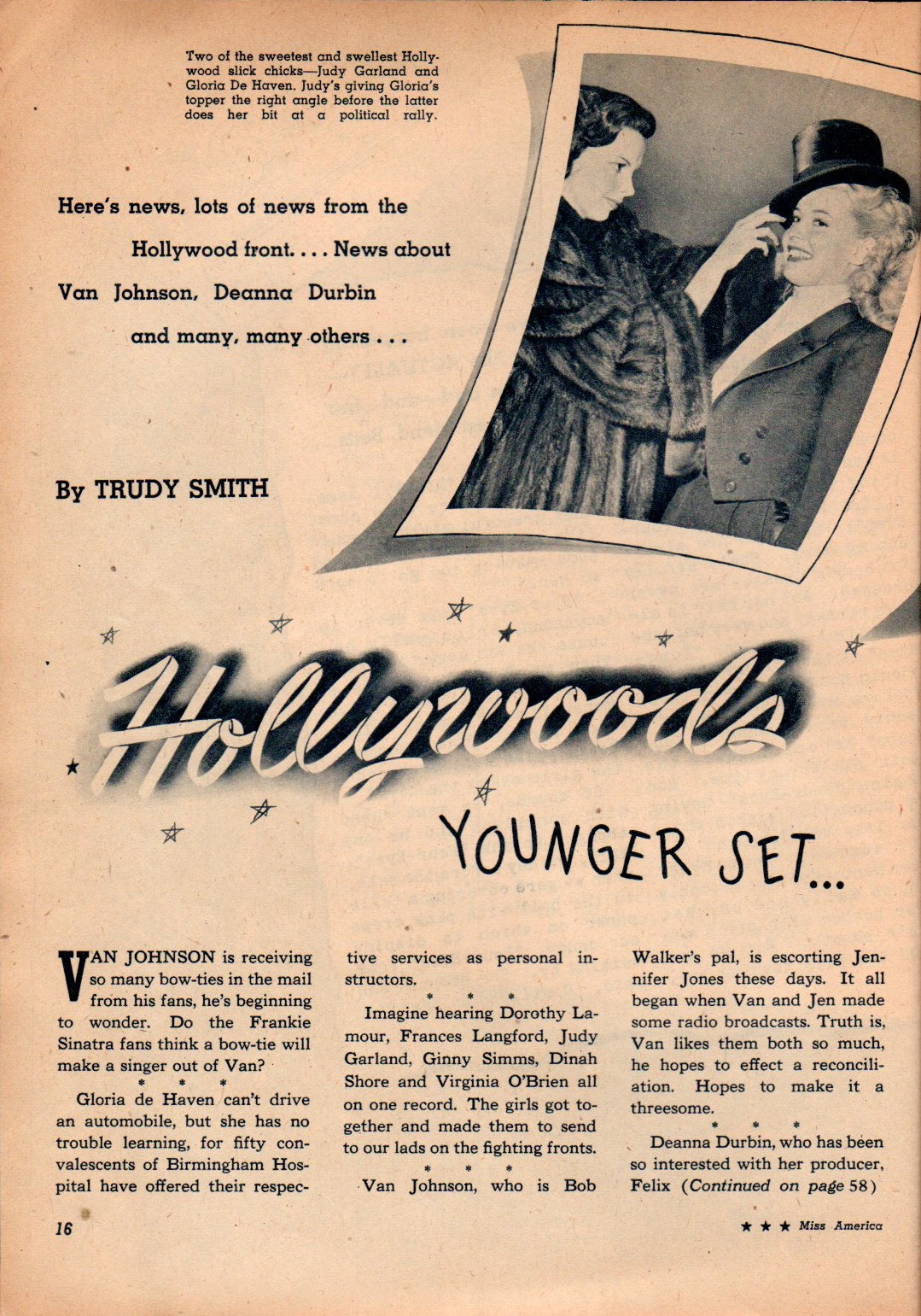 Read online Miss America Magazine comic -  Issue #5 - 16