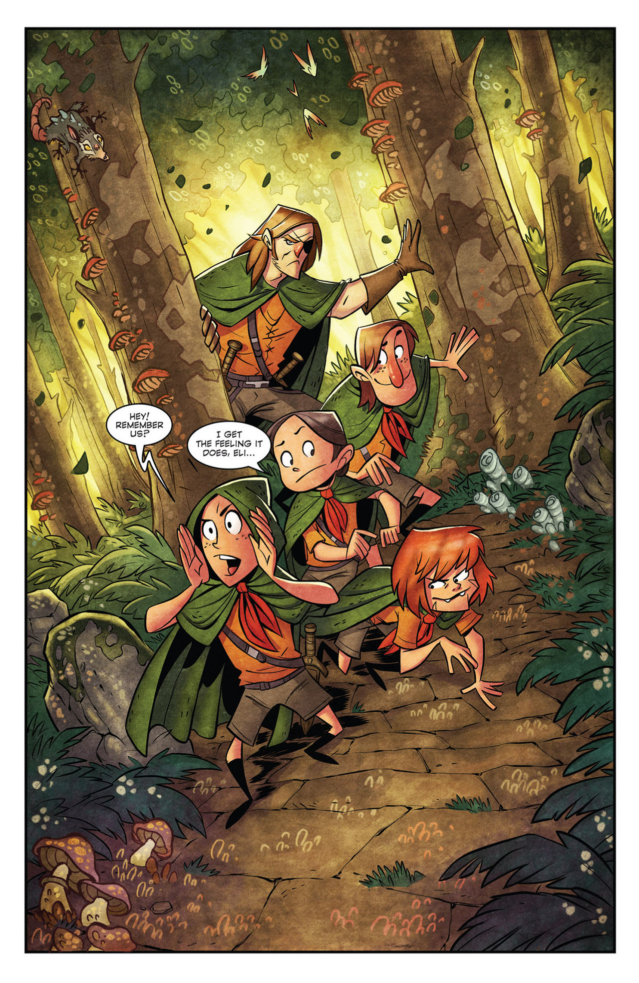 Read online Lookouts comic -  Issue #3 - 4