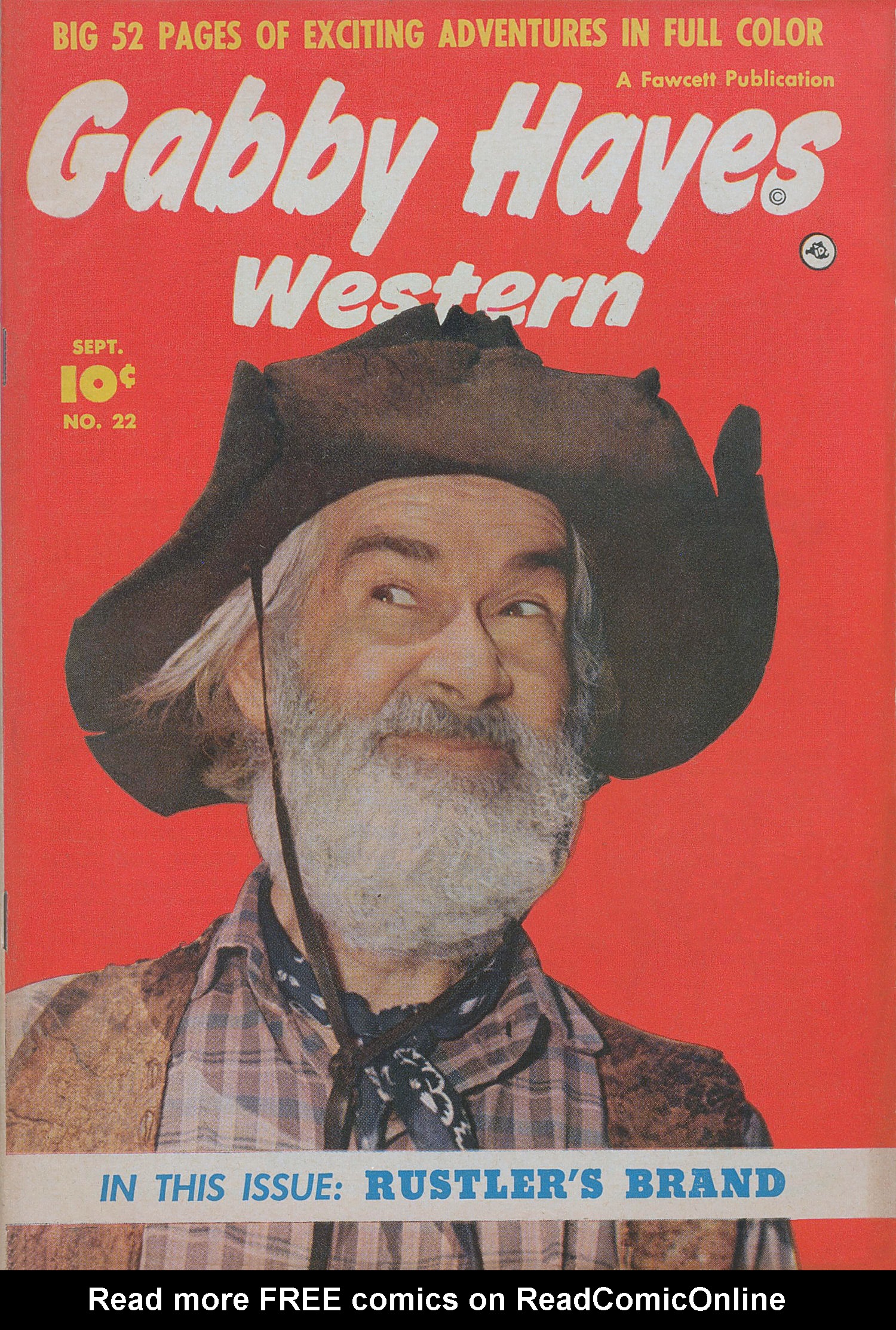 Read online Gabby Hayes Western comic -  Issue #22 - 1
