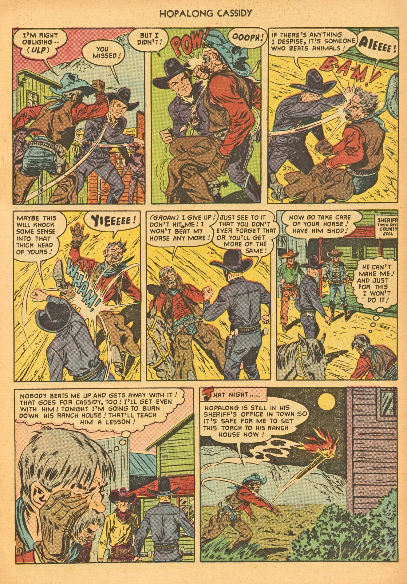 Read online Hopalong Cassidy comic -  Issue #62 - 15