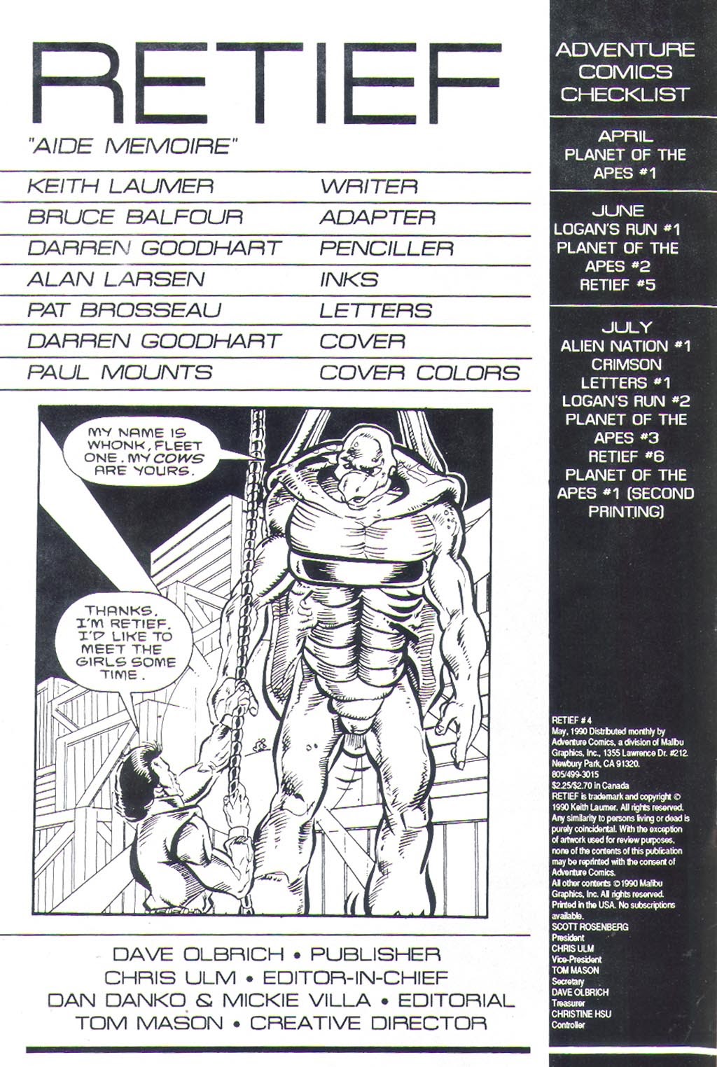 Read online Retief (1991) comic -  Issue #4 - 2