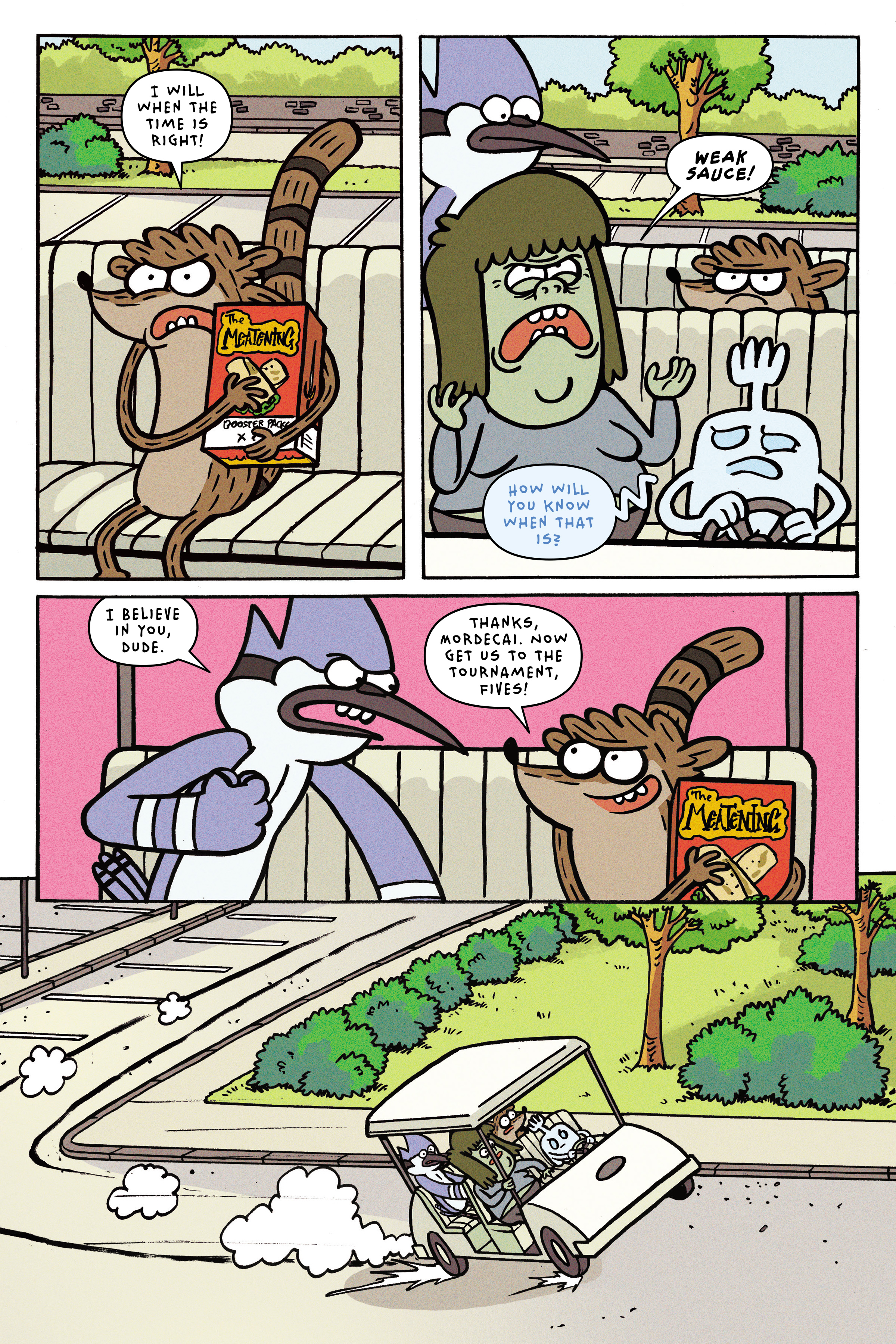 Read online Regular Show: The Meatening comic -  Issue # TPB - 98