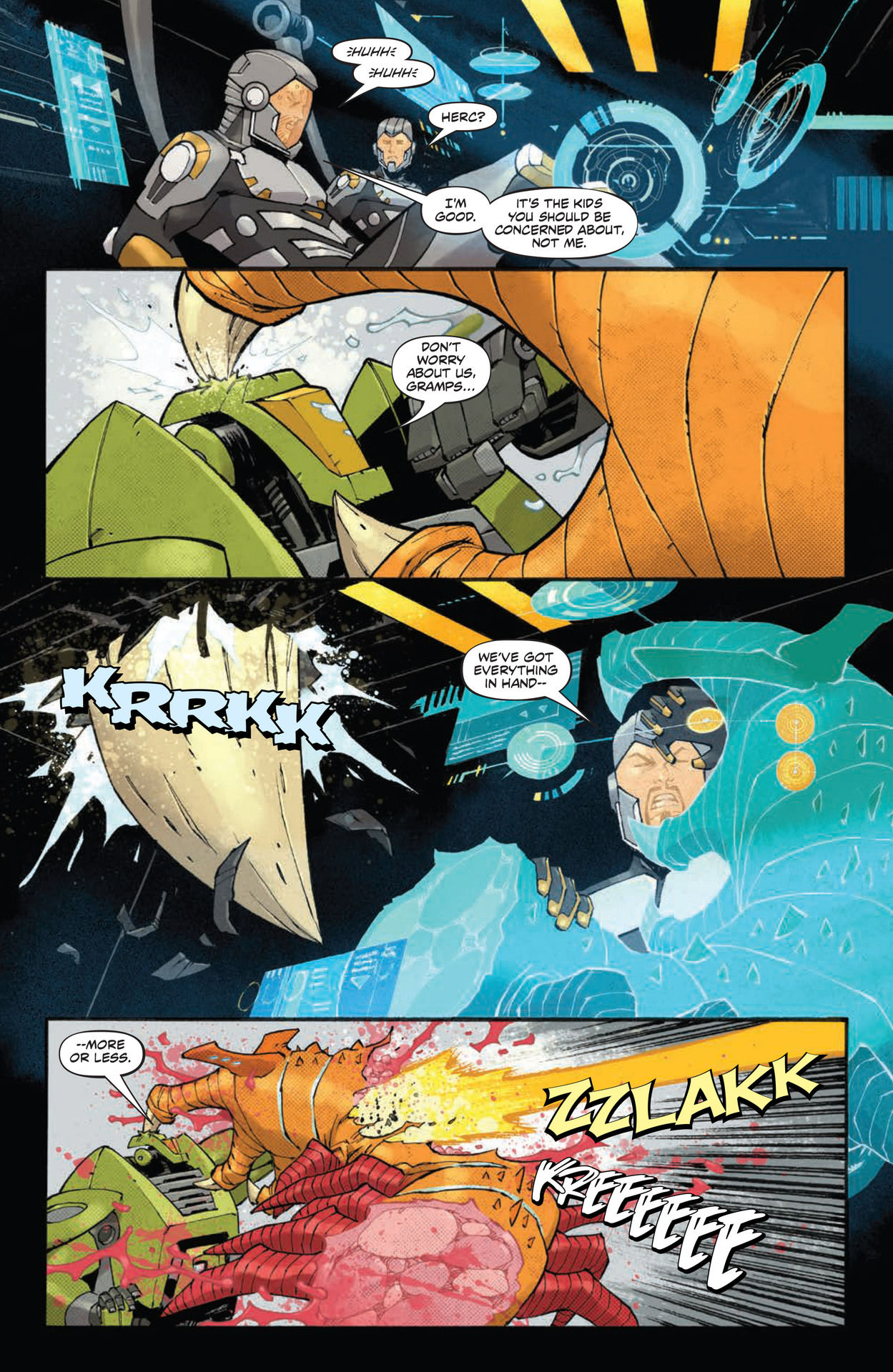 Read online Pacific Rim: Blackout comic -  Issue # TPB - 28