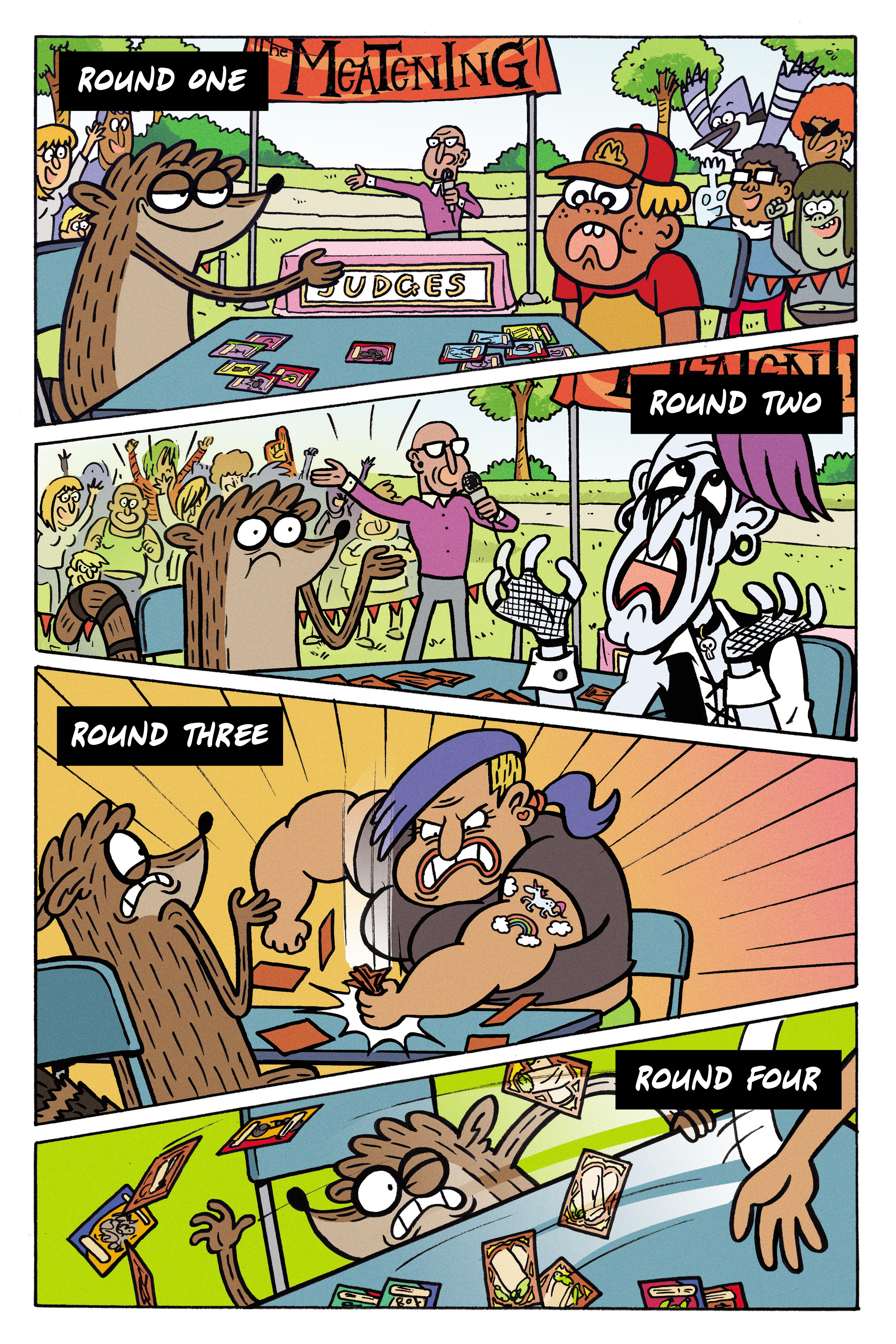 Read online Regular Show: The Meatening comic -  Issue # TPB - 107
