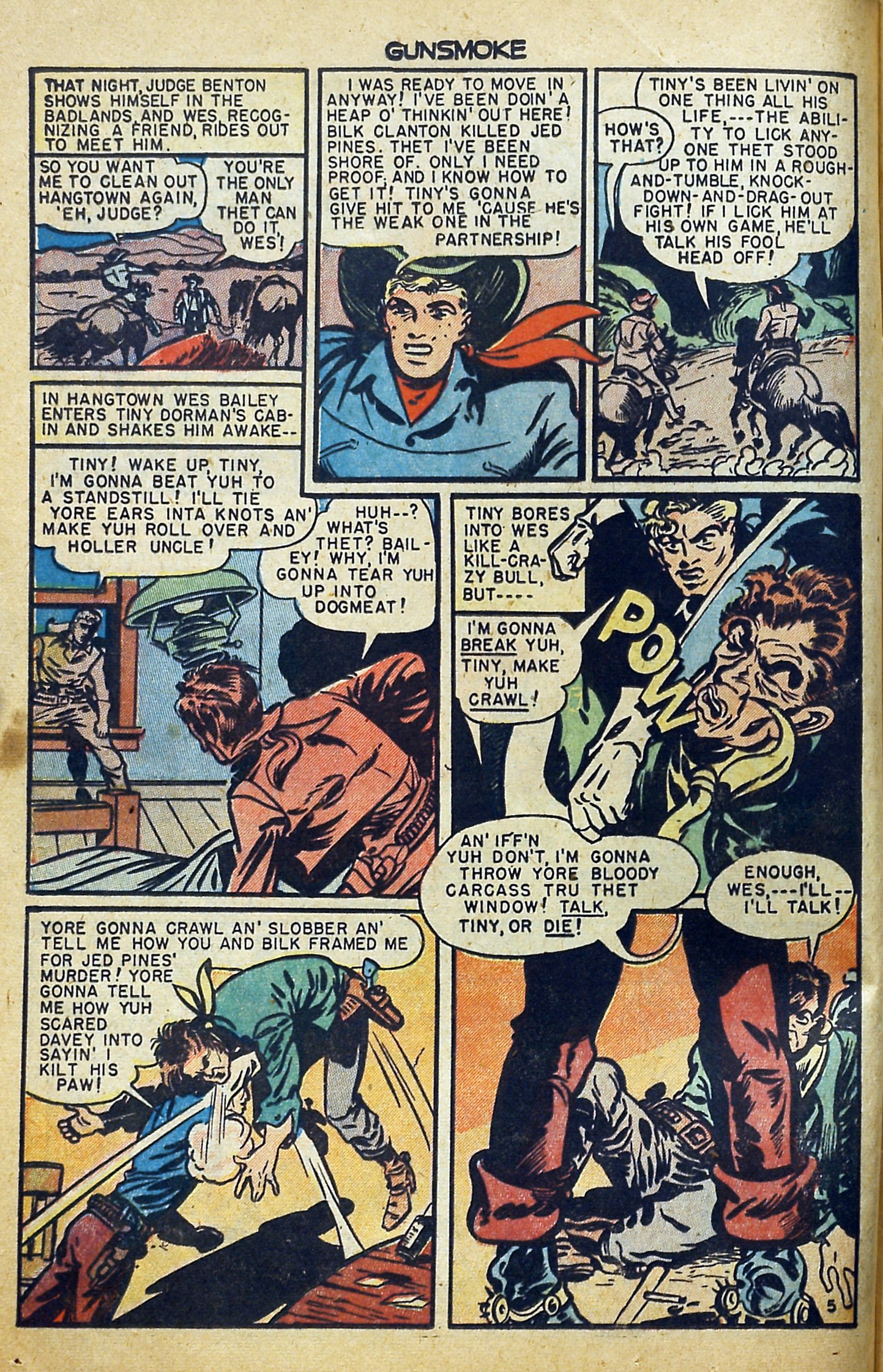 Read online Gunsmoke comic -  Issue #6 - 16