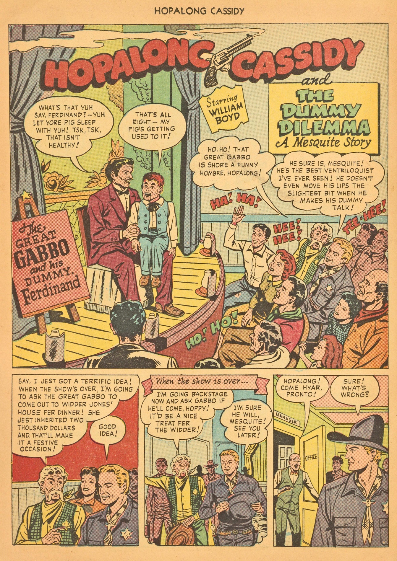 Read online Hopalong Cassidy comic -  Issue #50 - 26