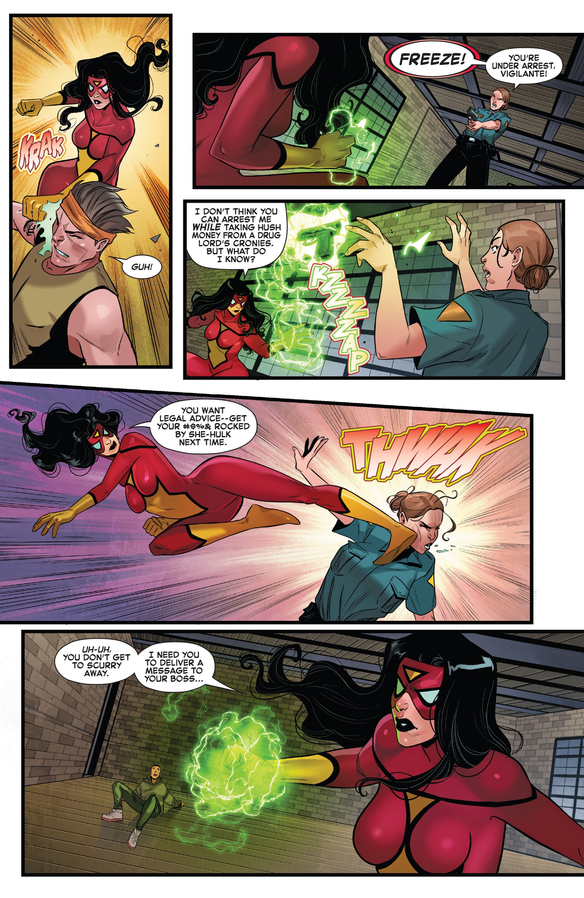 Read online Spider-Woman (2023) comic -  Issue #3 - 11