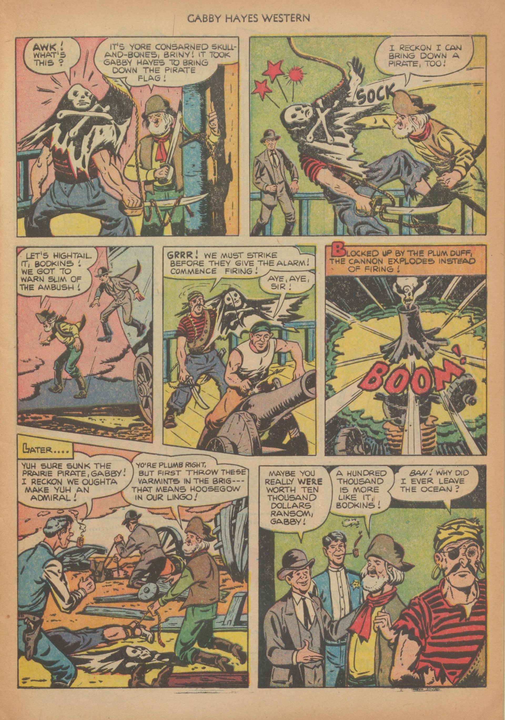 Read online Gabby Hayes Western comic -  Issue #39 - 9