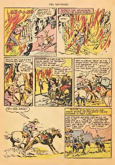 Read online Ken Maynard Western comic -  Issue #1 - 28