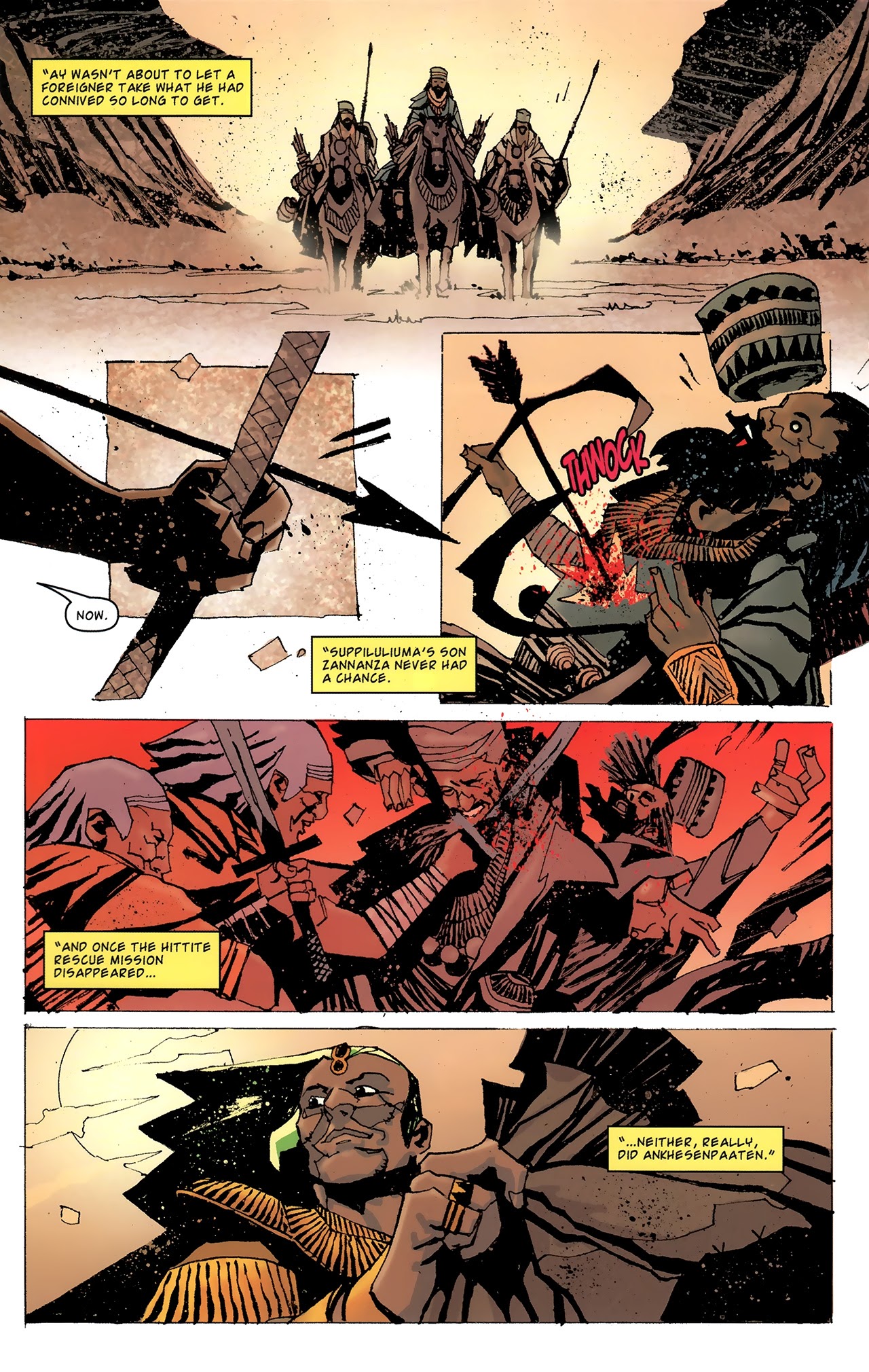 Read online The Murder of King Tut comic -  Issue #5 - 14